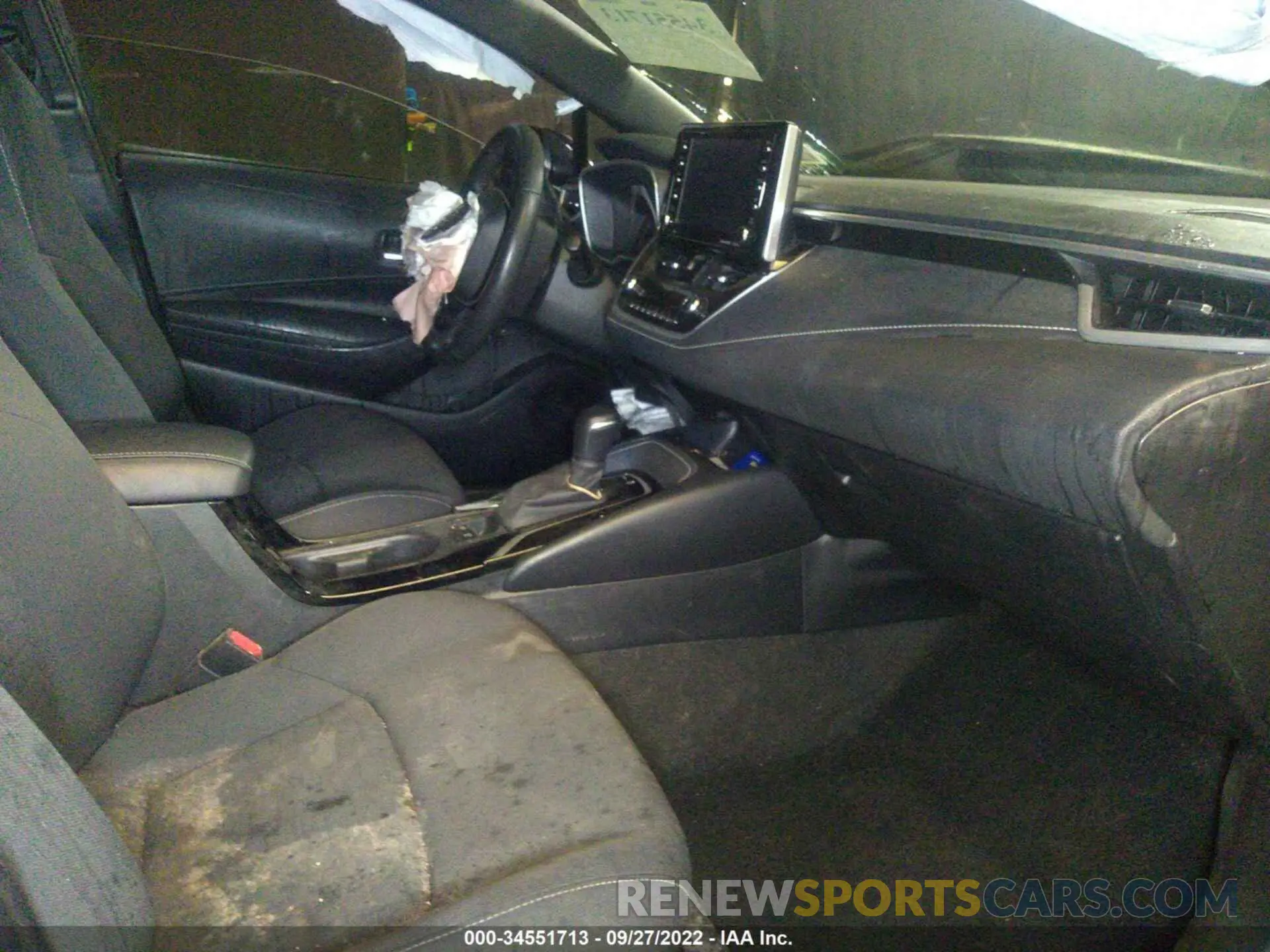 5 Фотография поврежденного автомобиля JTND4MBE6M3127499 TOYOTA COROLLA HATCHBACK 2021