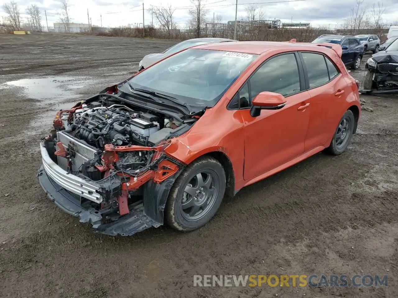 1 Фотография поврежденного автомобиля JTNK4MBE8R3223438 TOYOTA COROLLA N 2024