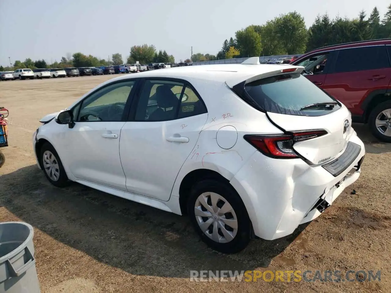 2 Photograph of a damaged car JTNK4MBEXS3233751 TOYOTA COROLLA N 2025