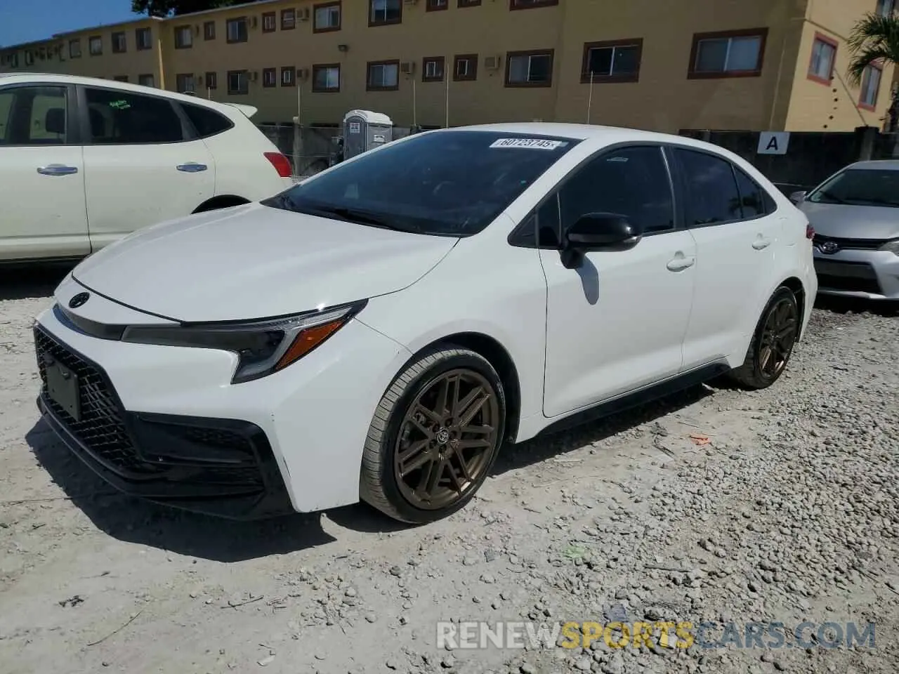 1 Photograph of a damaged car 5YFB4MCE3RP173879 TOYOTA COROLLA NI 2024
