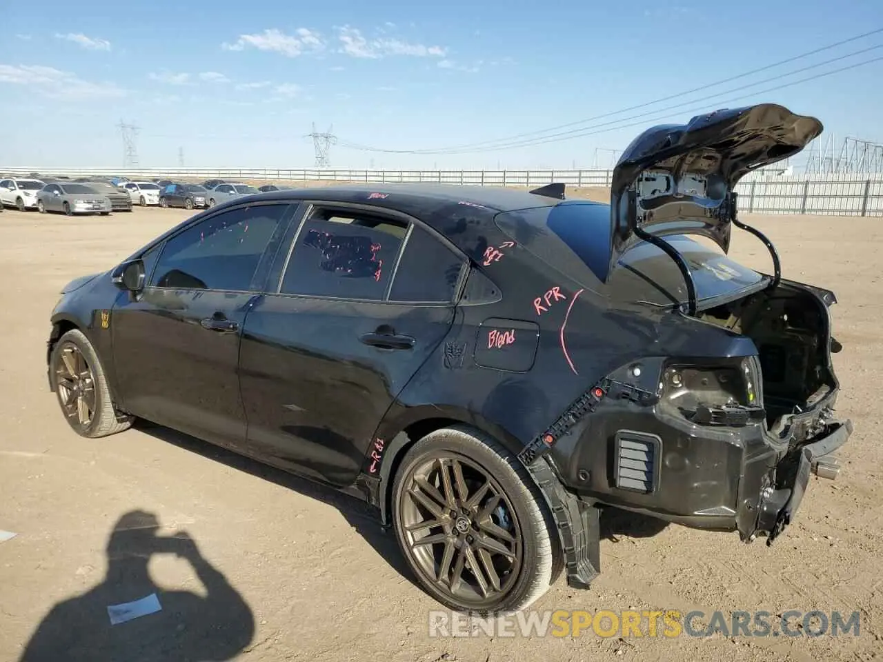 2 Фотография поврежденного автомобиля 5YFB4MCE7RP179586 TOYOTA COROLLA NI 2024