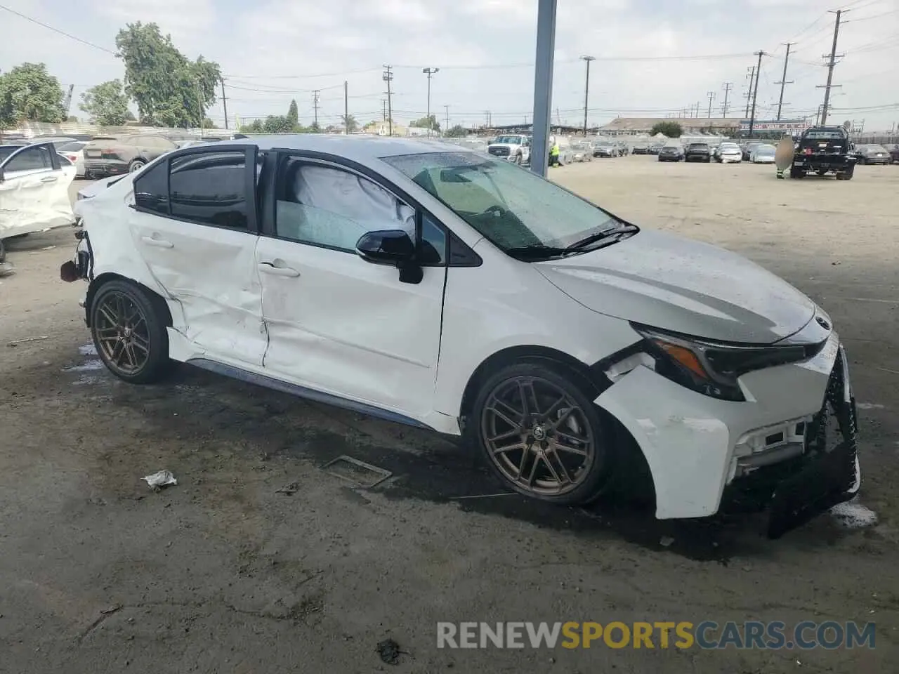 4 Photograph of a damaged car 5YFB4MCEXRP181137 TOYOTA COROLLA NI 2024