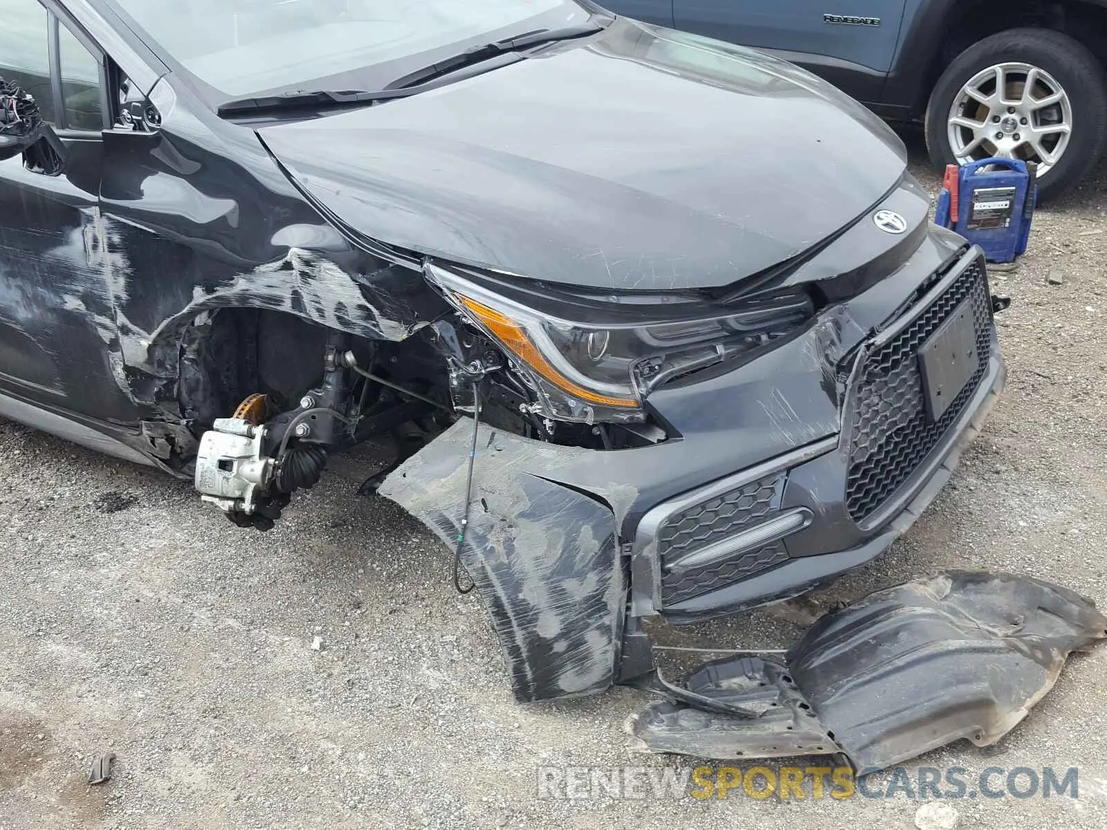 9 Photograph of a damaged car JTDT4RCE2LJ010802 TOYOTA COROLLA XS 2020