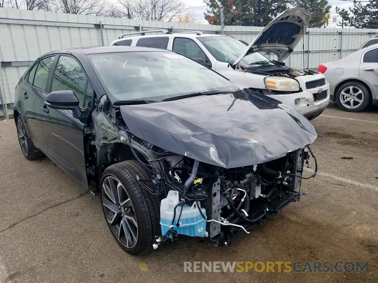 1 Photograph of a damaged car JTDT4RCE8LJ014885 TOYOTA COROLLA XS 2020