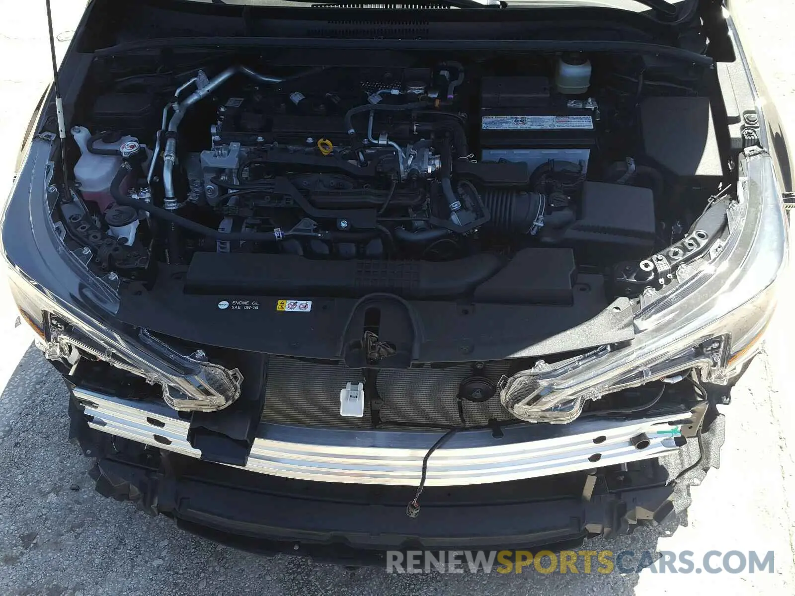 7 Photograph of a damaged car JTNC4RBE5L3083857 TOYOTA COROLLA XS 2020