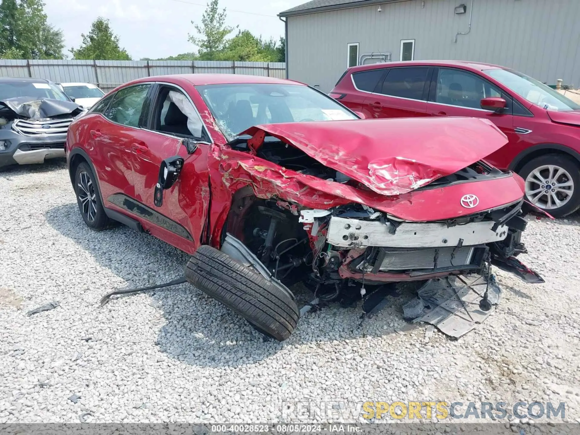 1 Photograph of a damaged car JTDAAAAF3P3016115 TOYOTA CROWN 2023