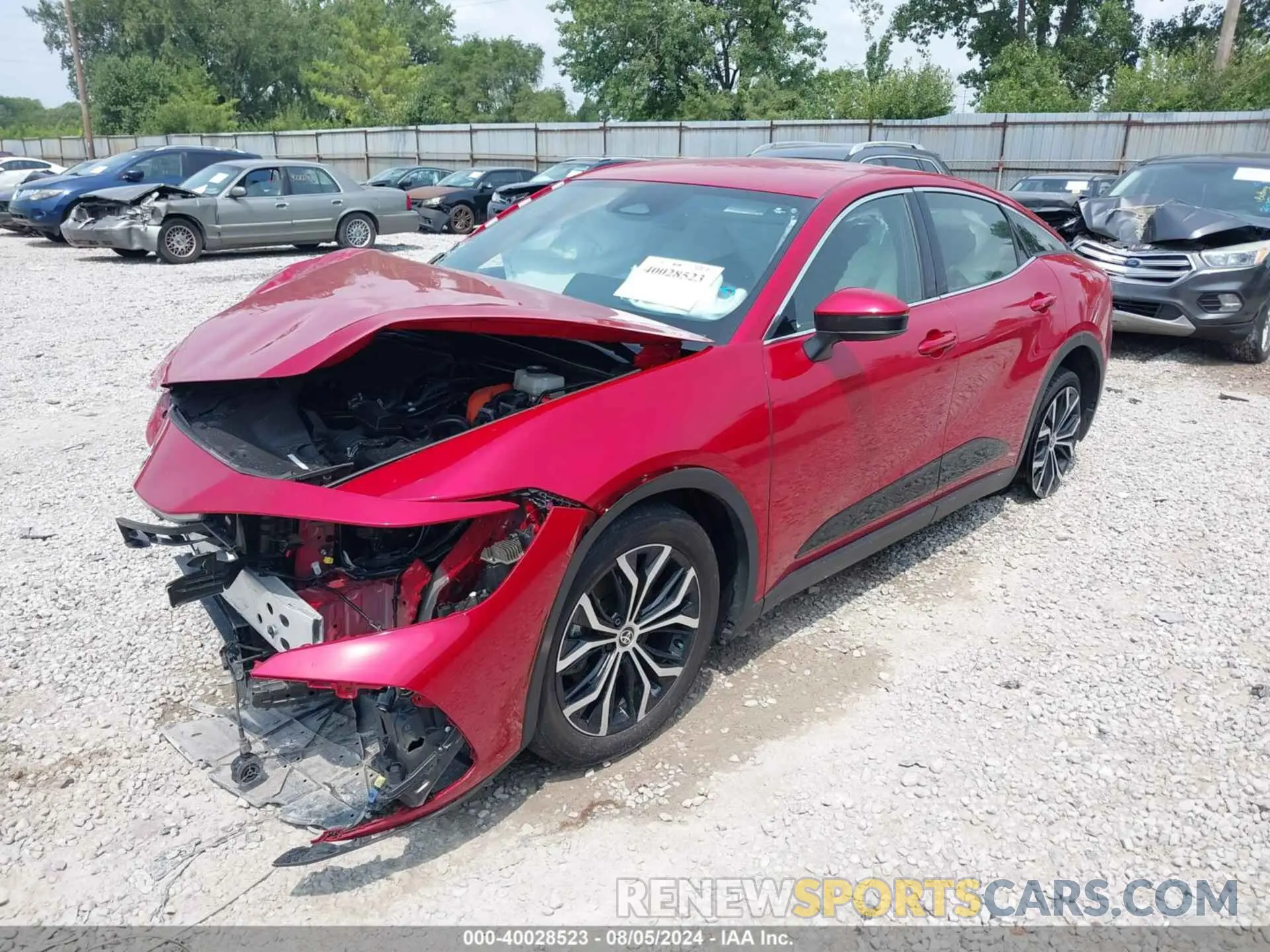 2 Photograph of a damaged car JTDAAAAF3P3016115 TOYOTA CROWN 2023