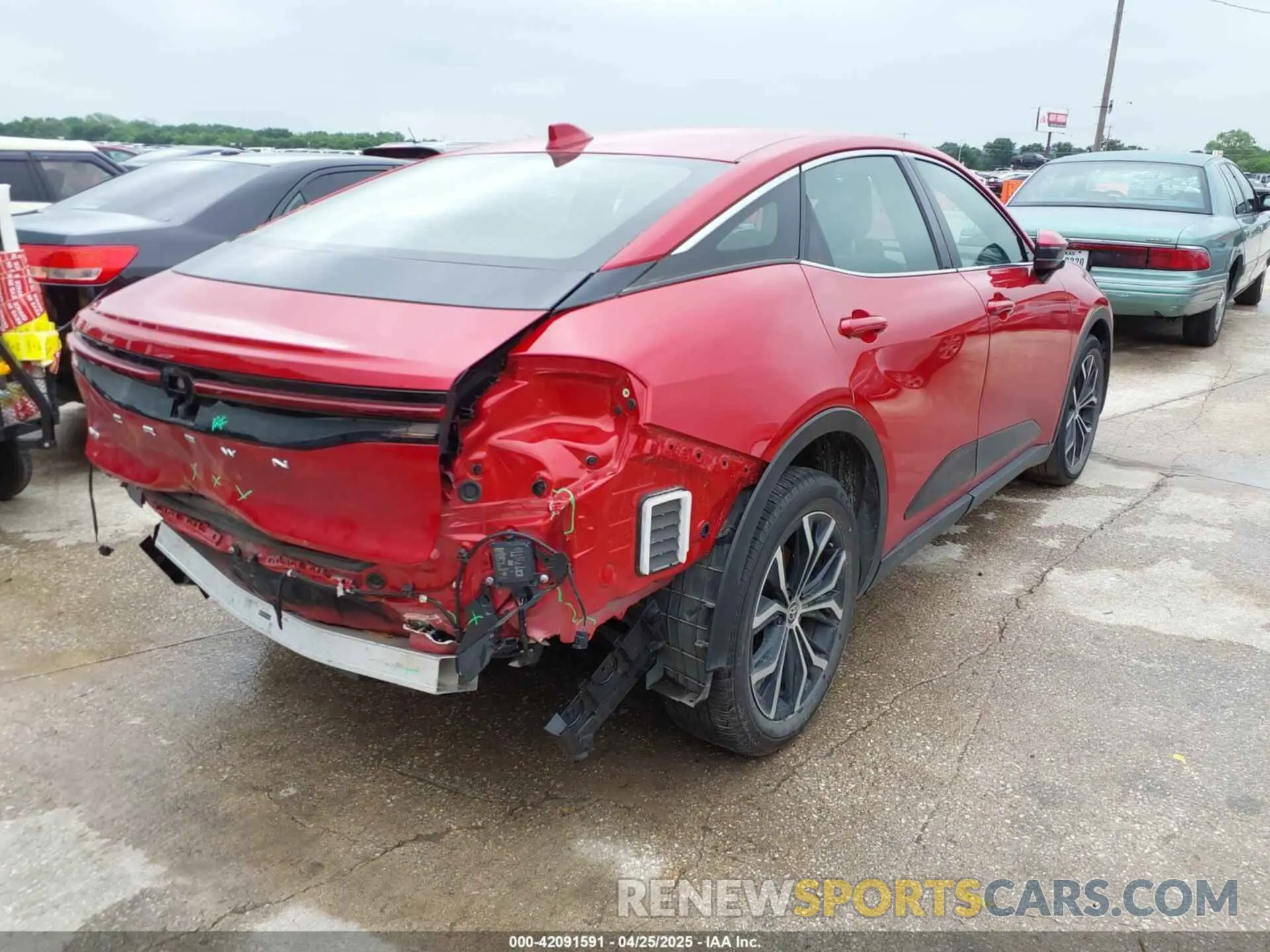 4 Фотография поврежденного автомобиля JTDAAAAF9P3006608 TOYOTA CROWN 2023