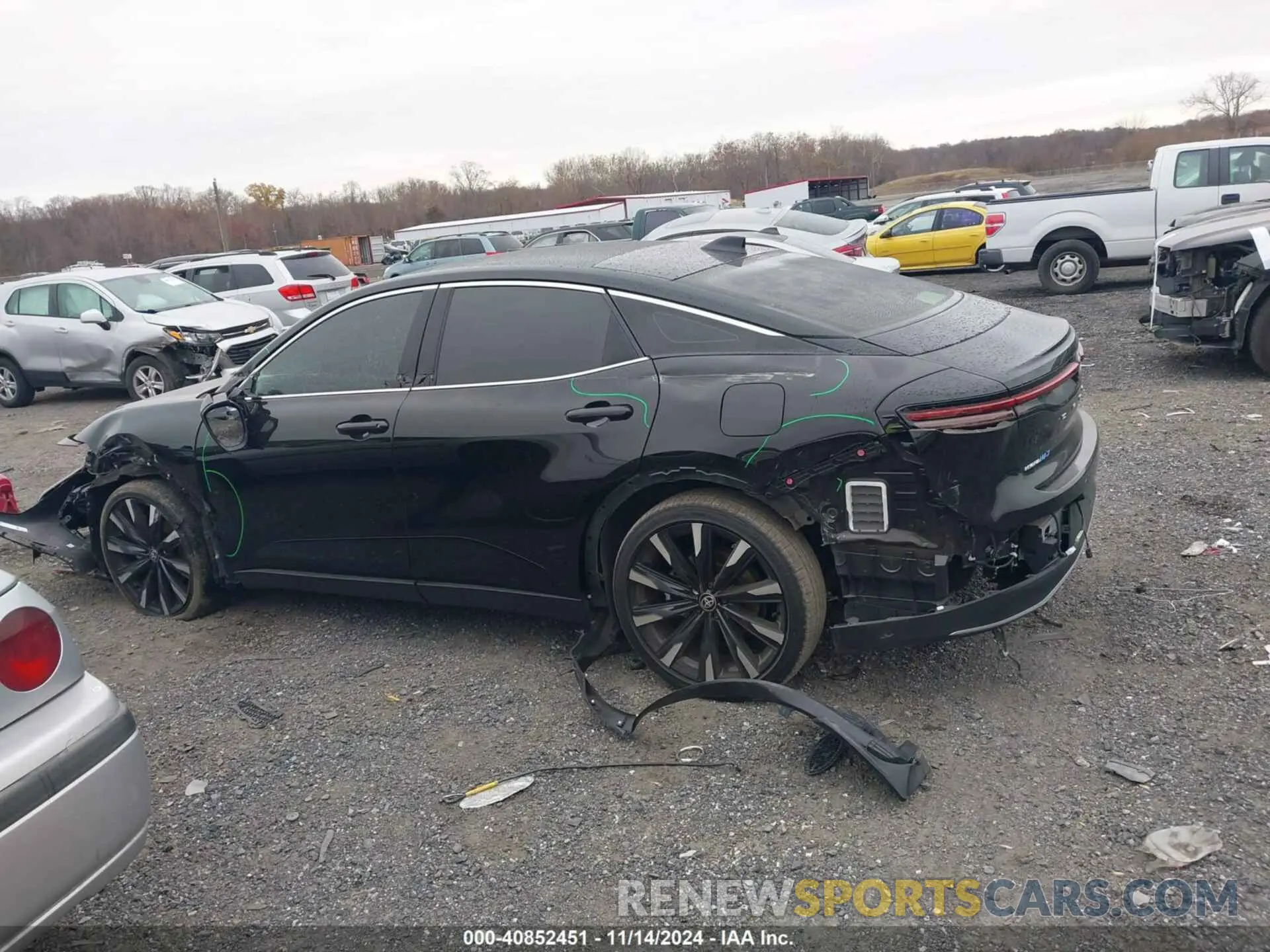 14 Фотография поврежденного автомобиля JTDAFAAF9P3001152 TOYOTA CROWN 2023