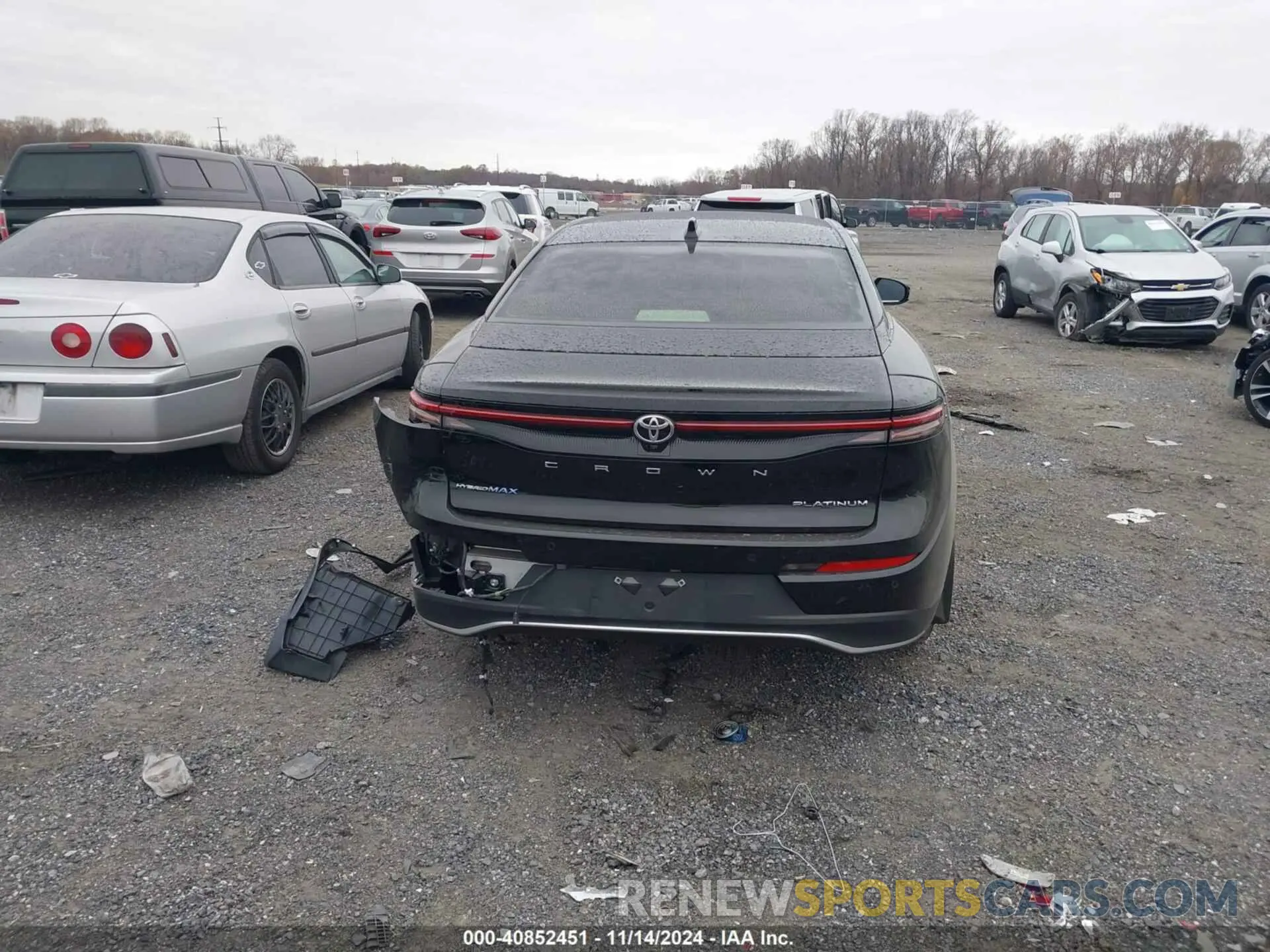16 Фотография поврежденного автомобиля JTDAFAAF9P3001152 TOYOTA CROWN 2023