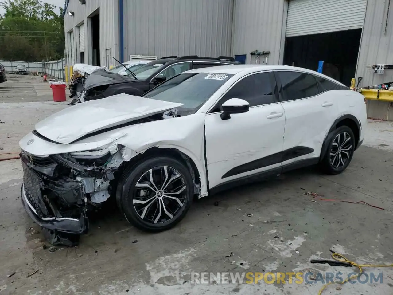 1 Photograph of a damaged car JTDAAAAF0P3016864 TOYOTA CROWN XLE 2023