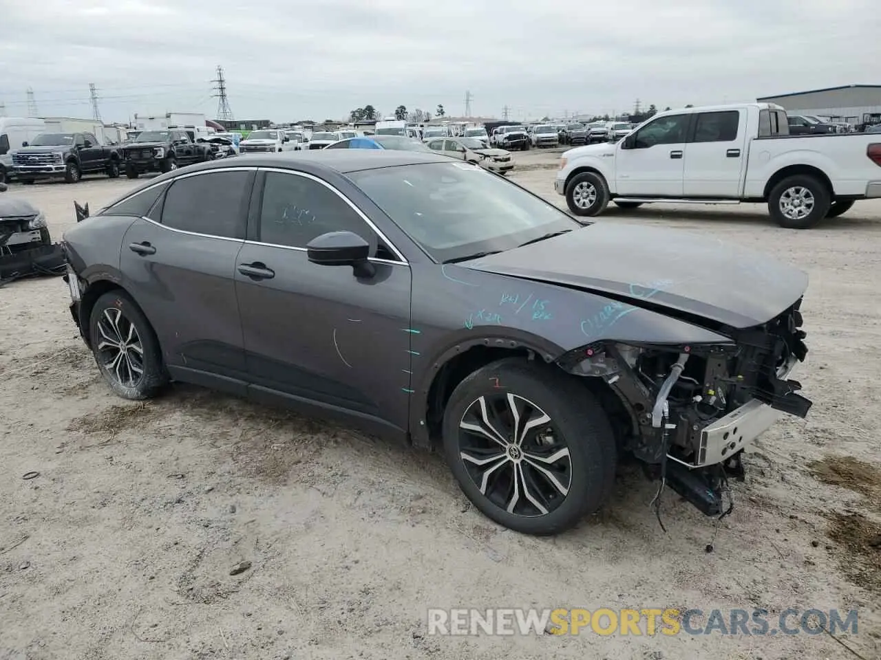 4 Photograph of a damaged car JTDAAAAF2P3004280 TOYOTA CROWN XLE 2023