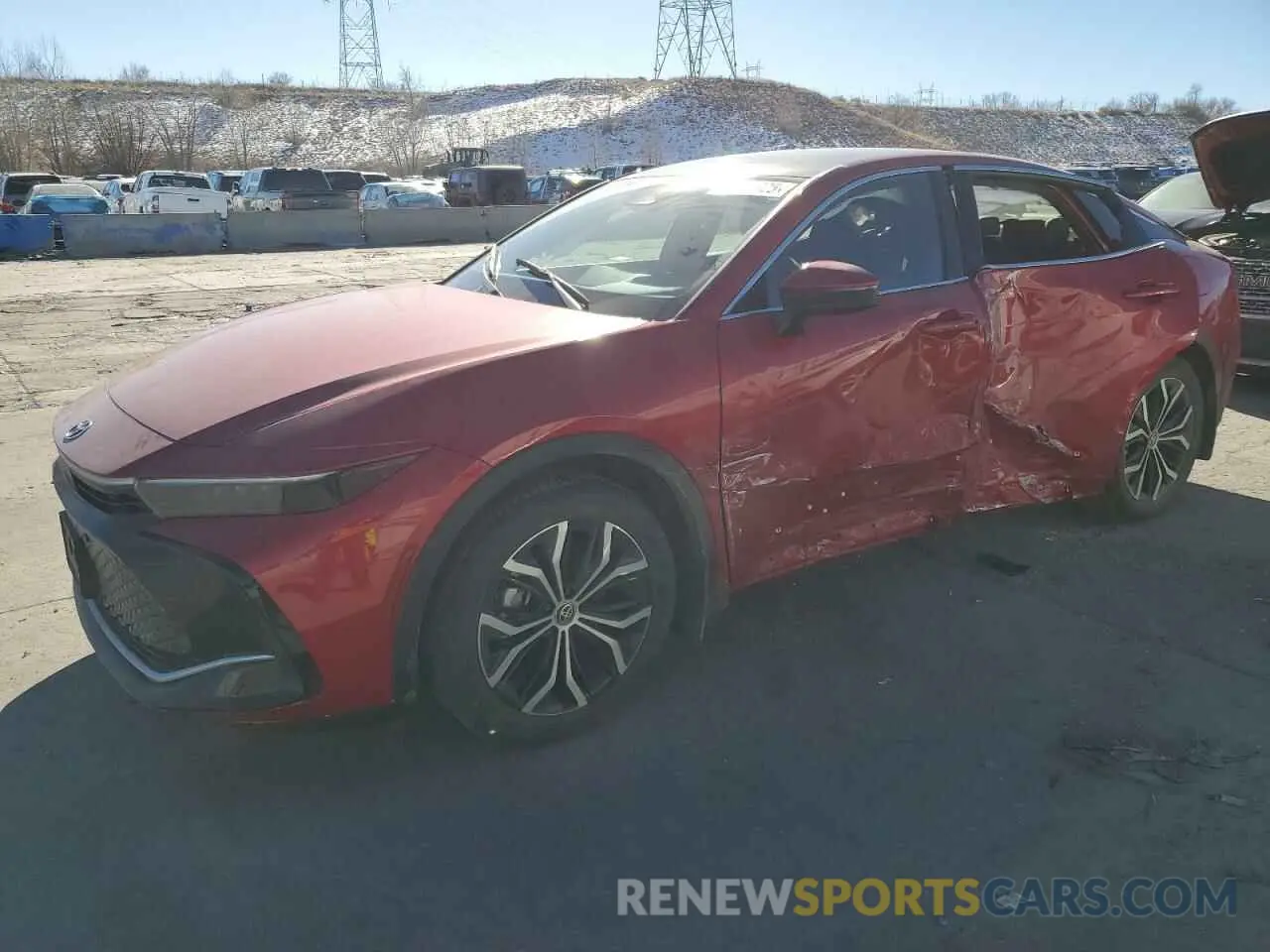 1 Photograph of a damaged car JTDAAAAF2P3005798 TOYOTA CROWN XLE 2023