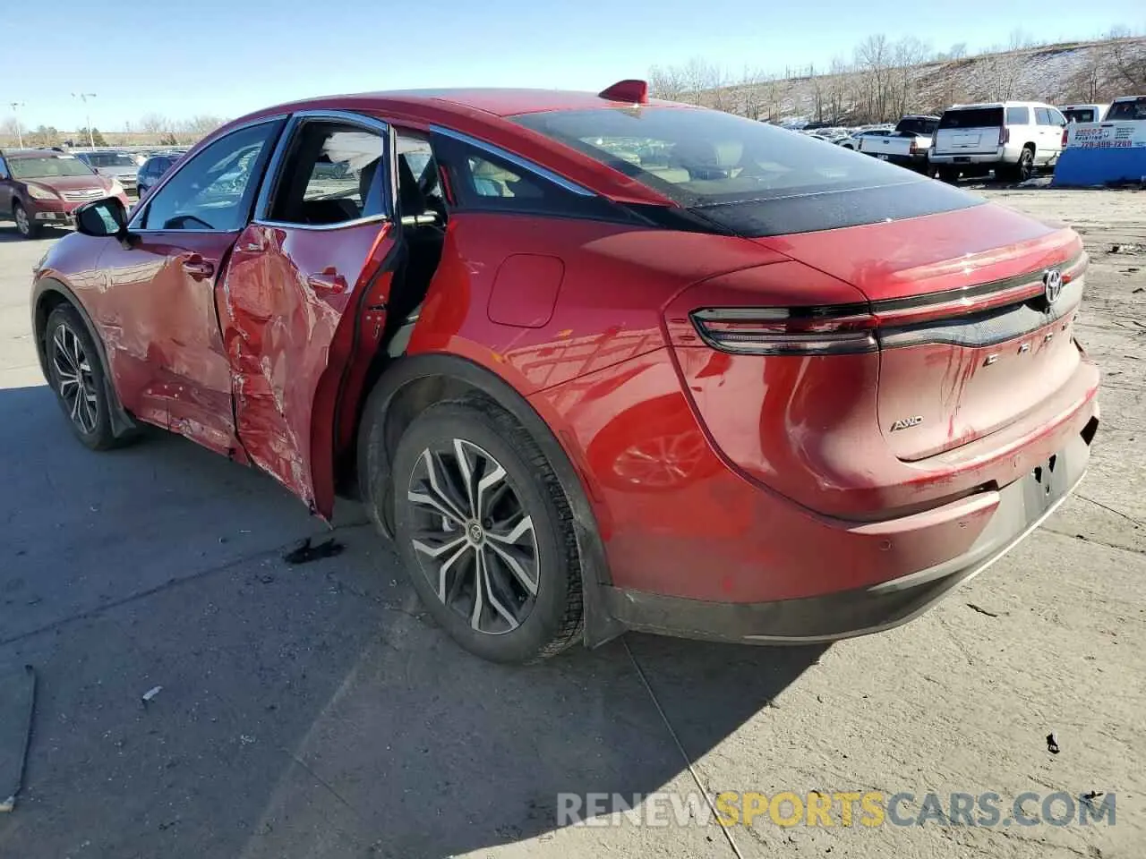 2 Photograph of a damaged car JTDAAAAF2P3005798 TOYOTA CROWN XLE 2023
