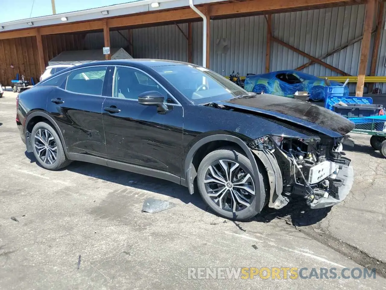 4 Photograph of a damaged car JTDAAAAF3P3000674 TOYOTA CROWN XLE 2023