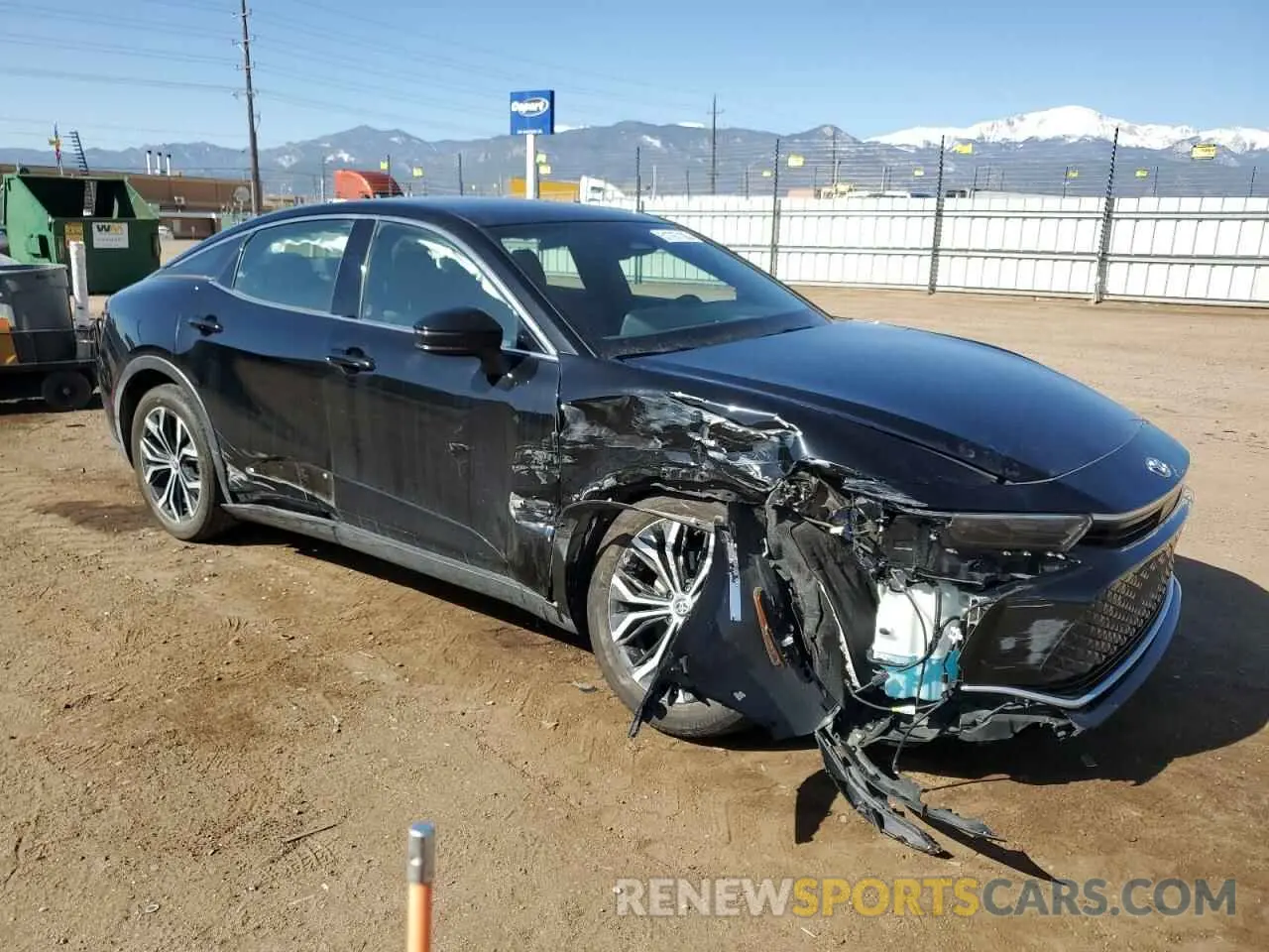 4 Photograph of a damaged car JTDAAAAF6P3014634 TOYOTA CROWN XLE 2023