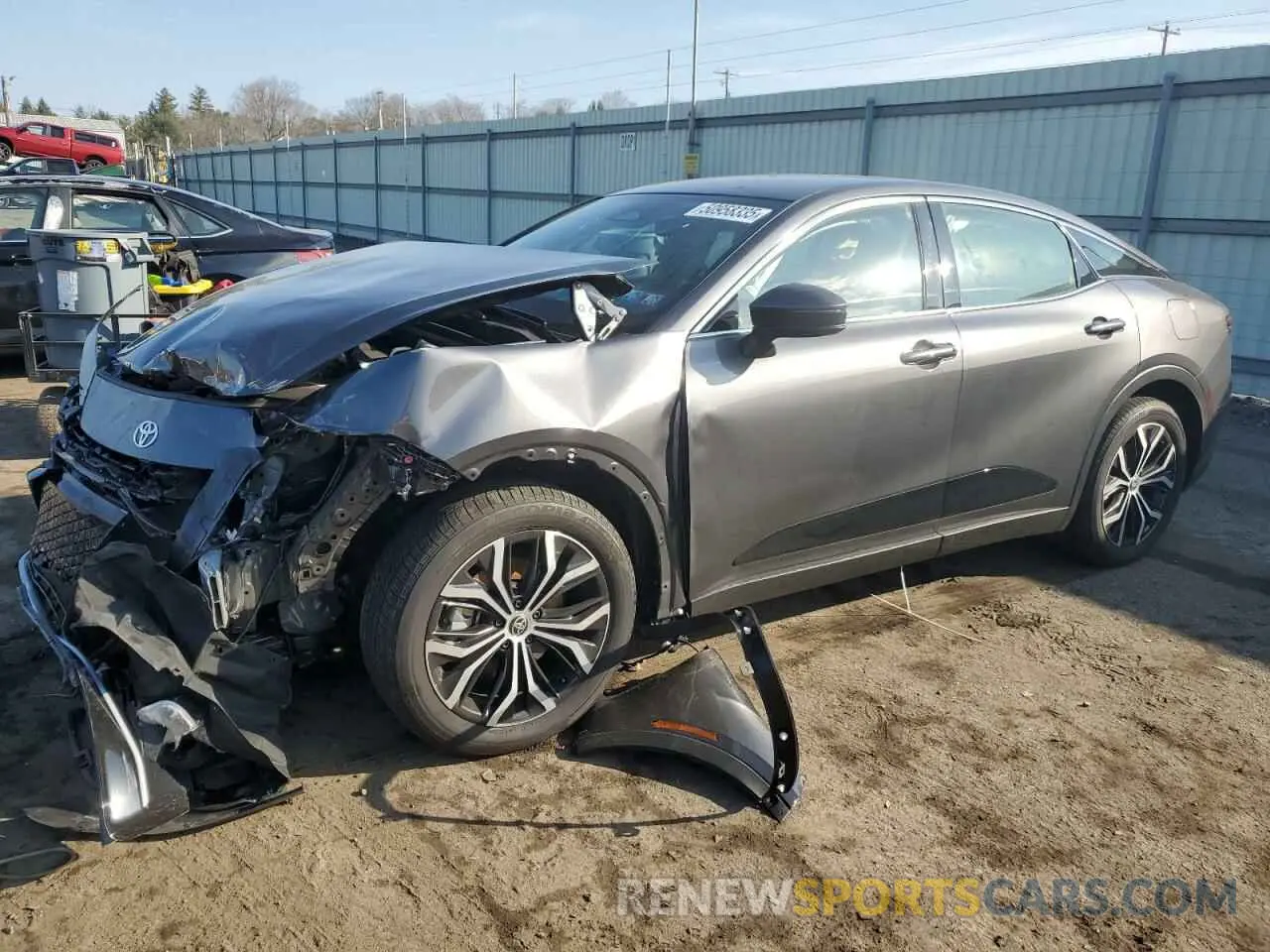 1 Photograph of a damaged car JTDAAAAF8P3015249 TOYOTA CROWN XLE 2023