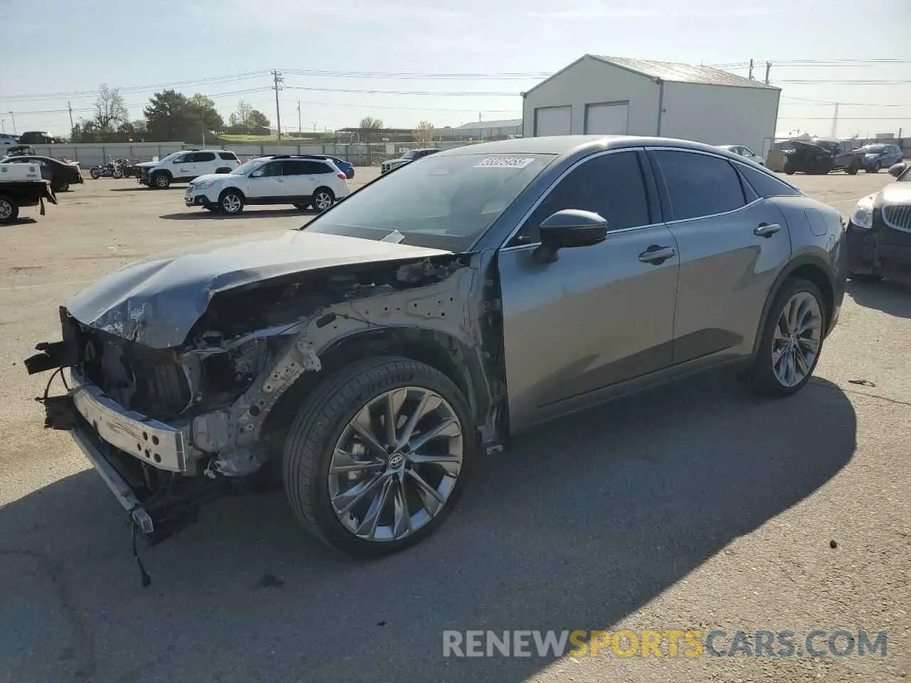 1 Photograph of a damaged car JTDAAAAFXP3016127 TOYOTA CROWN XLE 2023