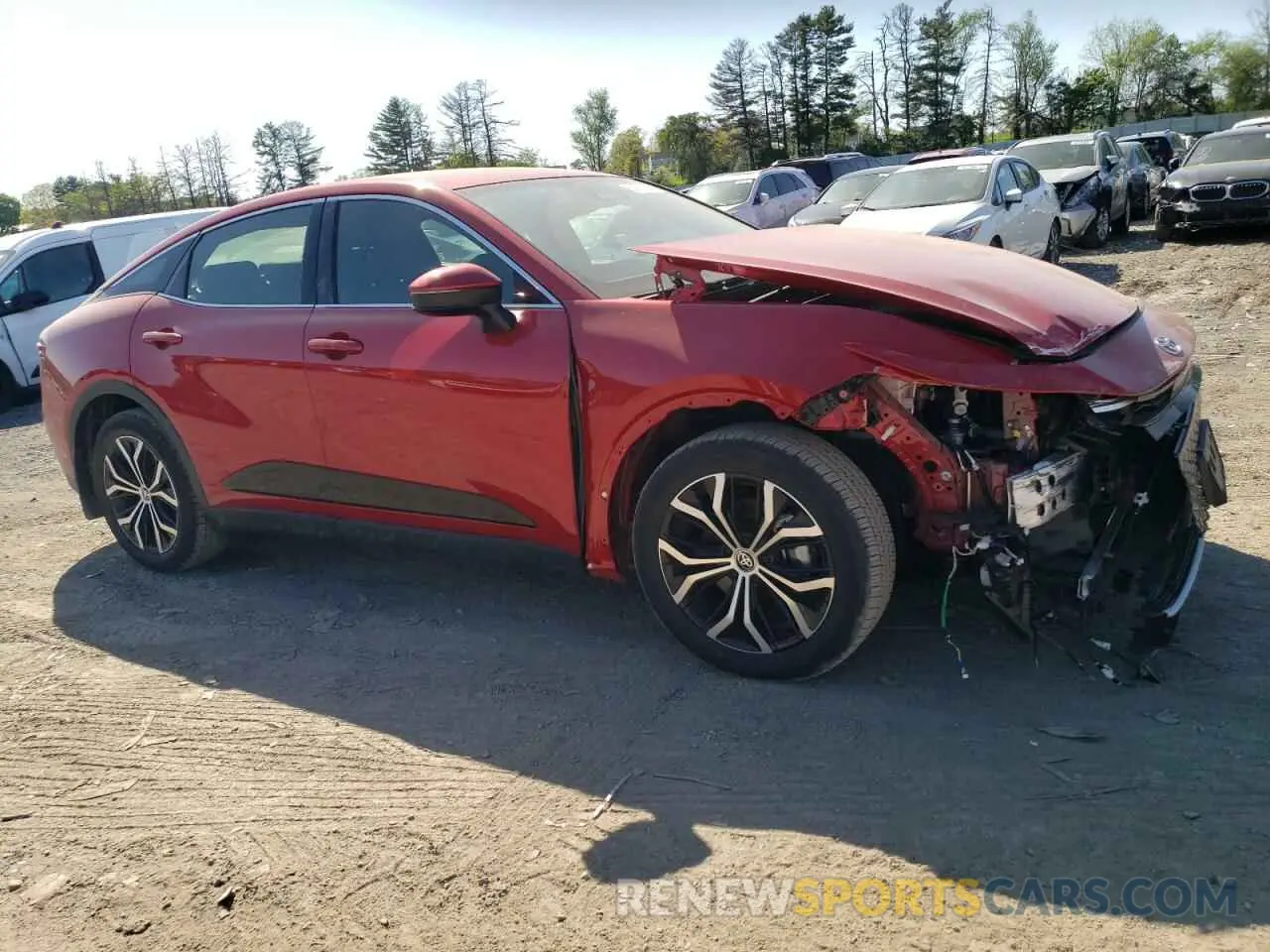 4 Photograph of a damaged car JTDAAAAF0R3020805 TOYOTA CROWN XLE 2024