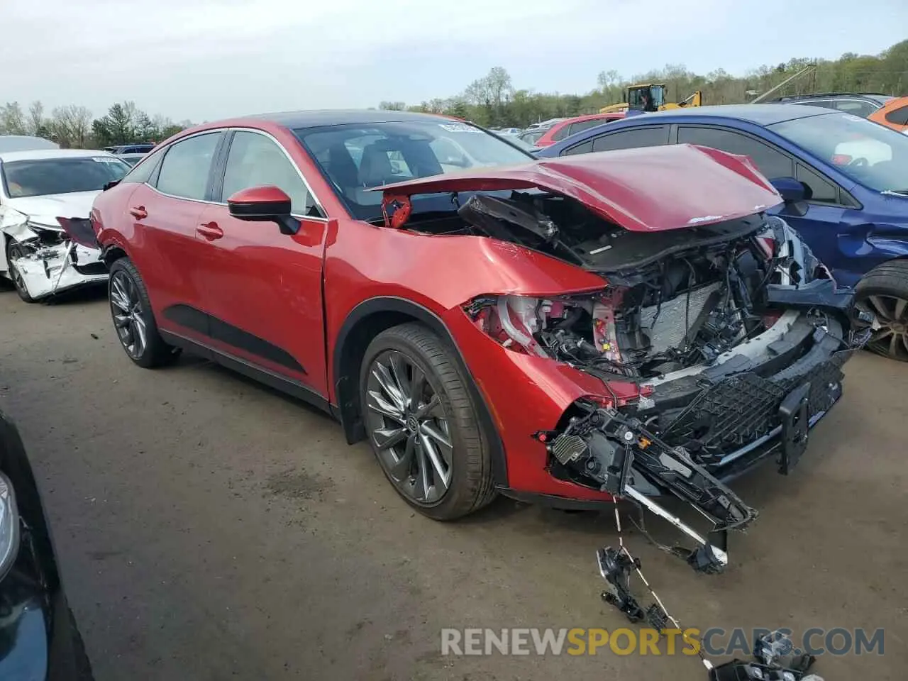 4 Photograph of a damaged car JTDAAAAF7R3022650 TOYOTA CROWN XLE 2024