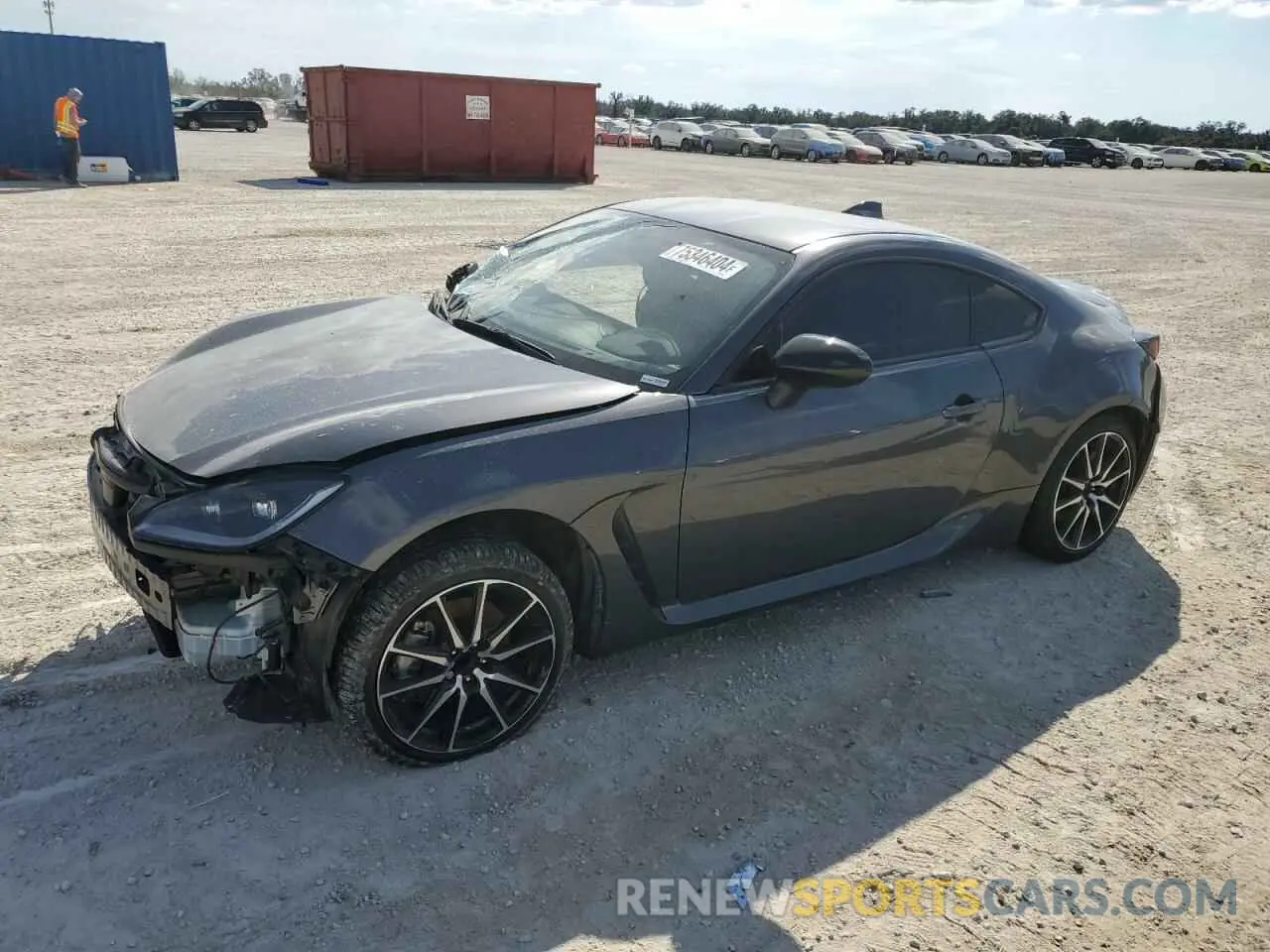 1 Photograph of a damaged car JF1ZNBB15P9750595 TOYOTA GR 86 2023