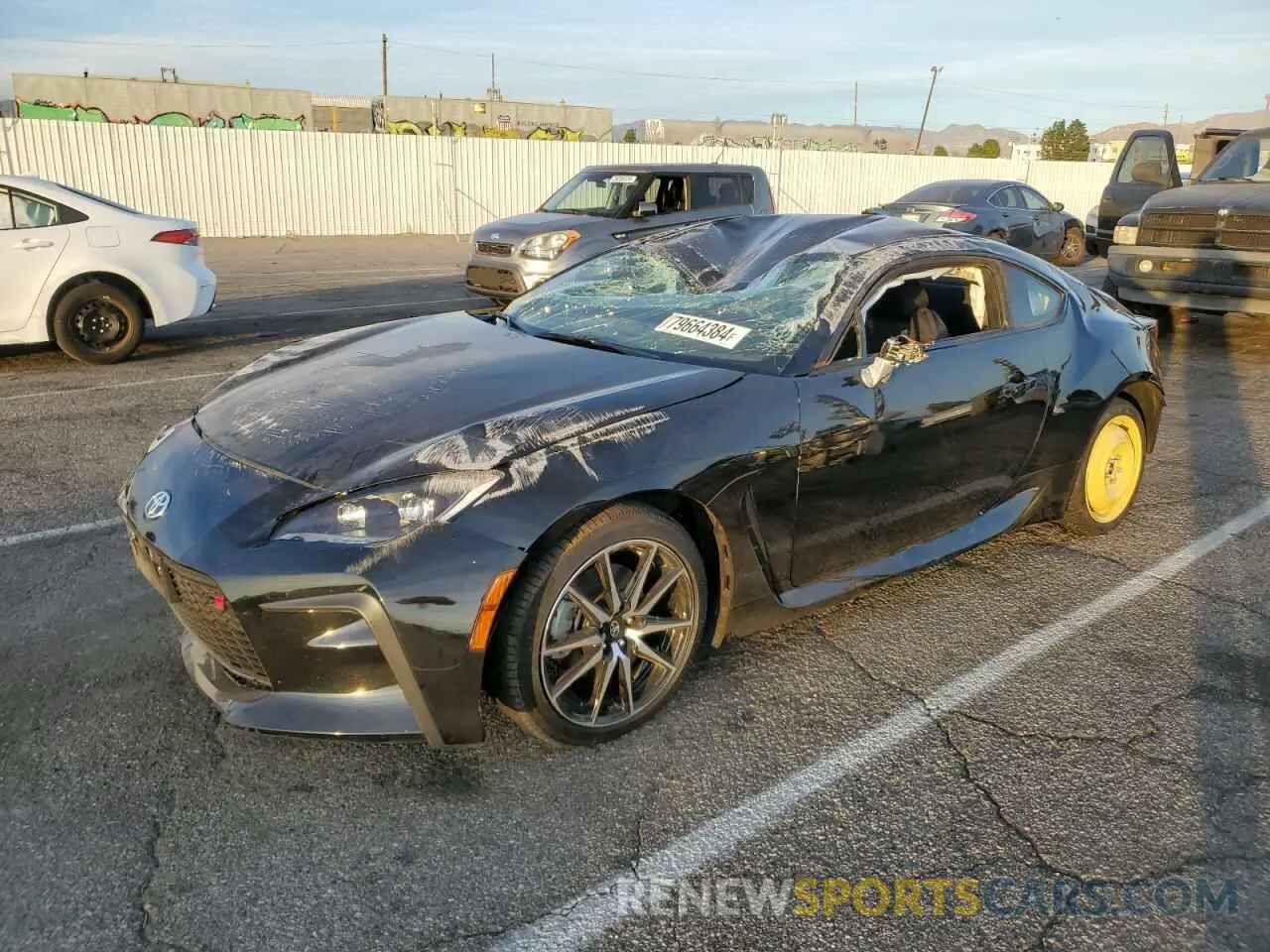 1 Photograph of a damaged car JF1ZNBB15P9761368 TOYOTA GR 86 2023