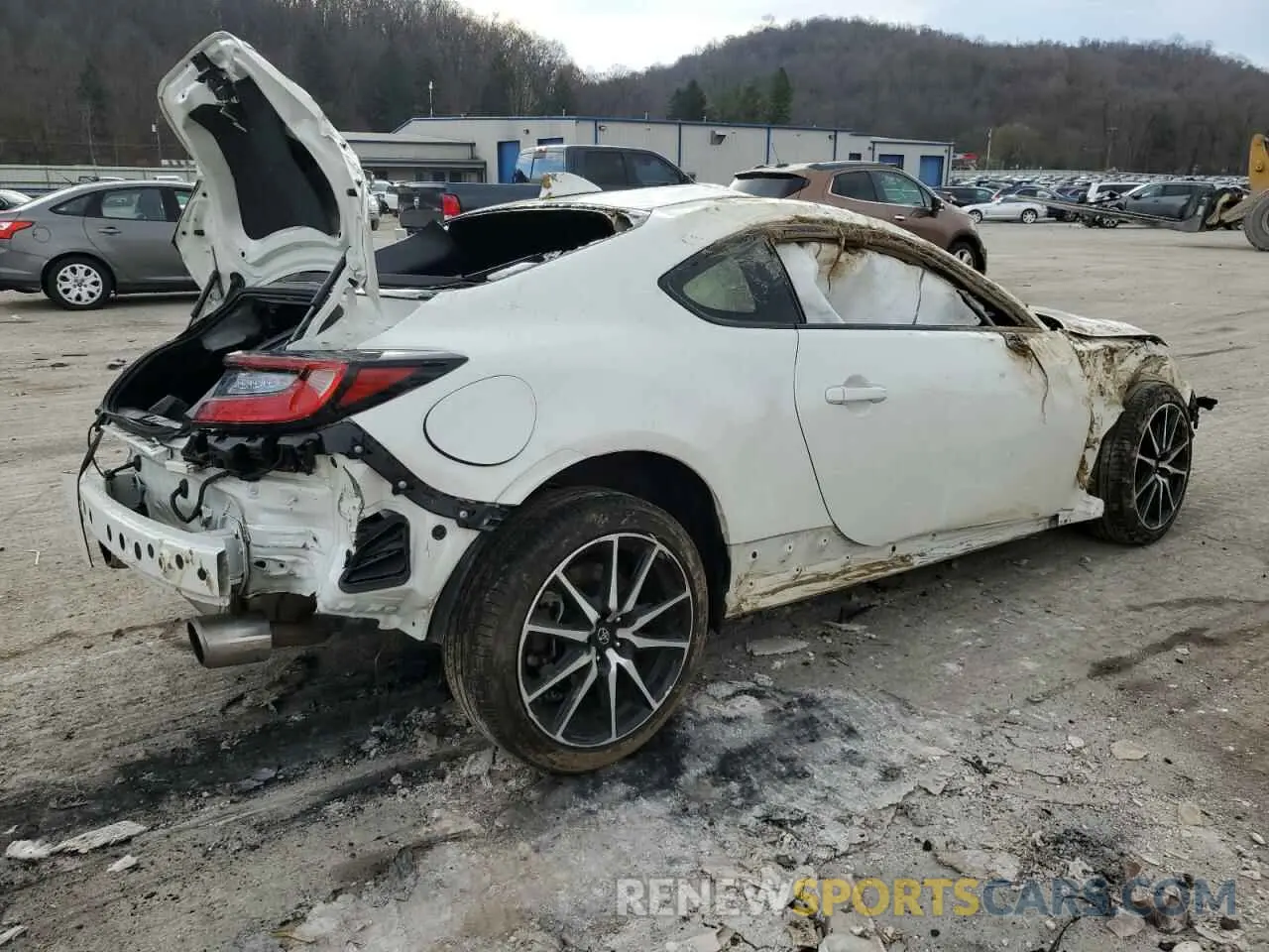 3 Photograph of a damaged car JF1ZNBC11P8754776 TOYOTA GR 86 2023
