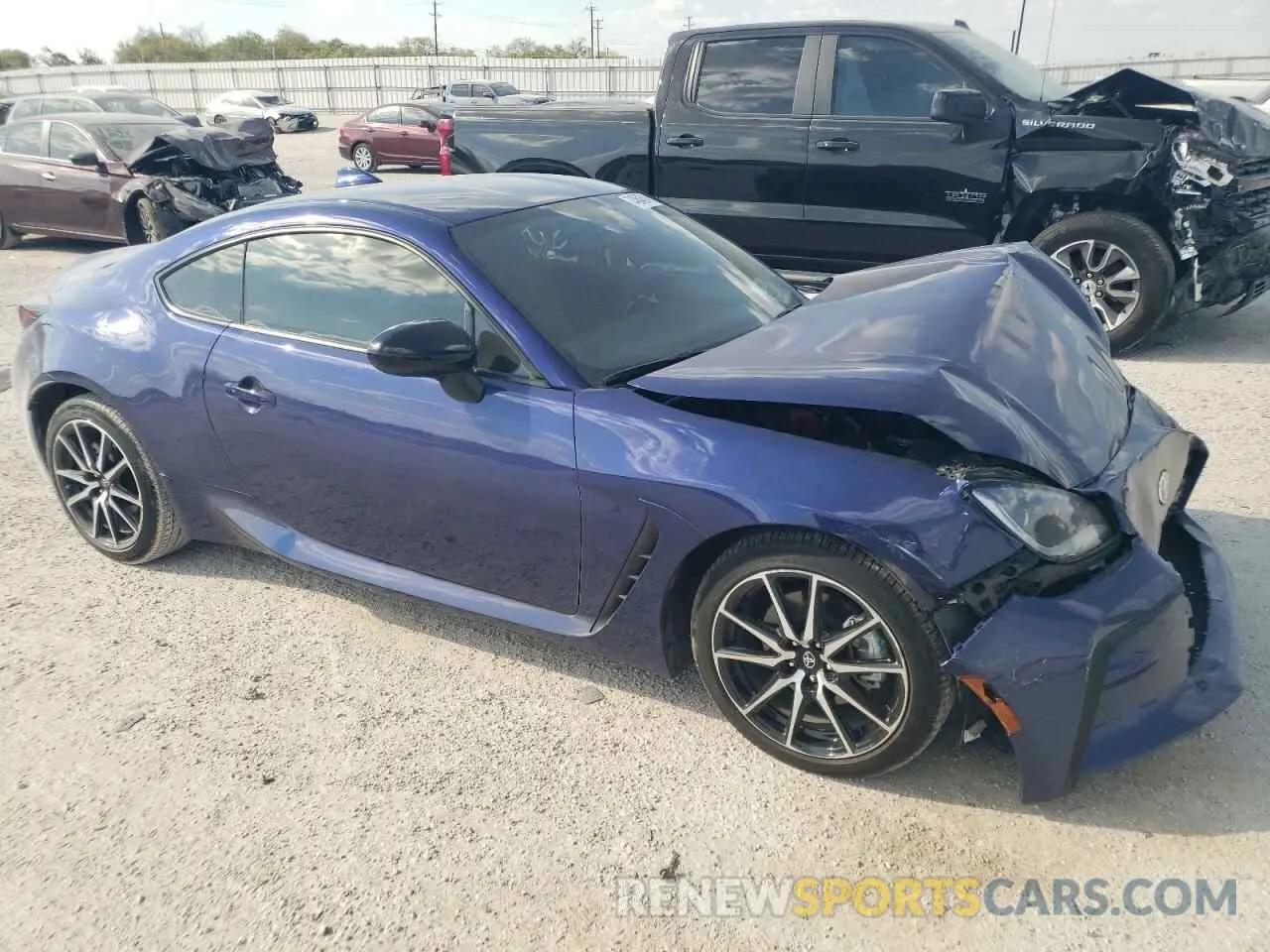 4 Photograph of a damaged car JF1ZNBC16P8751064 TOYOTA GR 86 2023