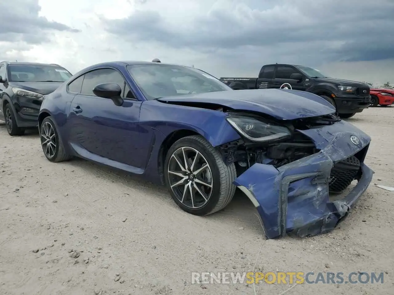 4 Photograph of a damaged car JF1ZNBC18P8763359 TOYOTA GR 86 2023