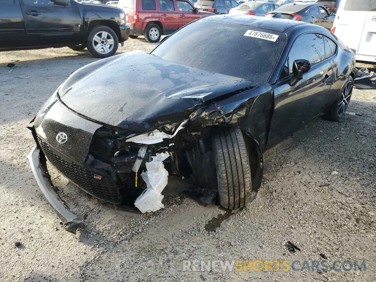 1 Photograph of a damaged car JF1ZNBB13R9755376 TOYOTA GR 86 2024