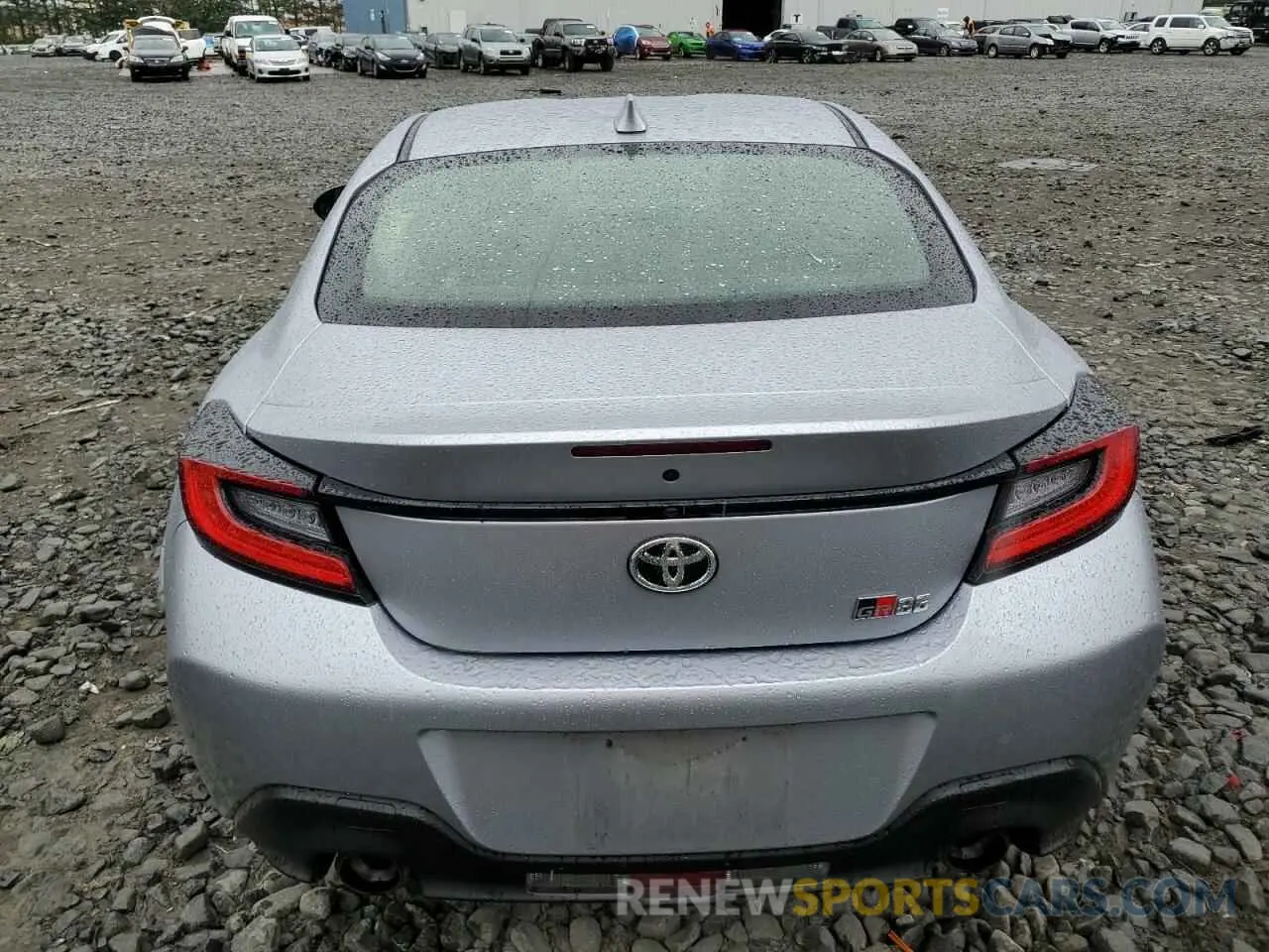 6 Photograph of a damaged car JF1ZNBB14R9760795 TOYOTA GR 86 2024