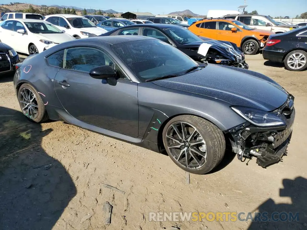 4 Photograph of a damaged car JF1ZNBB1XR9752569 TOYOTA GR 86 2024