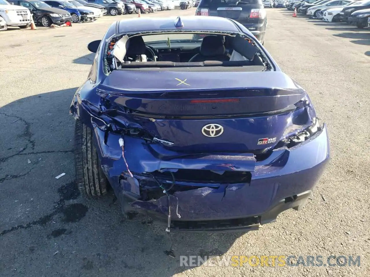 6 Фотография поврежденного автомобиля JF1ZNBE13N9757487 TOYOTA GR 86 PREM 2022