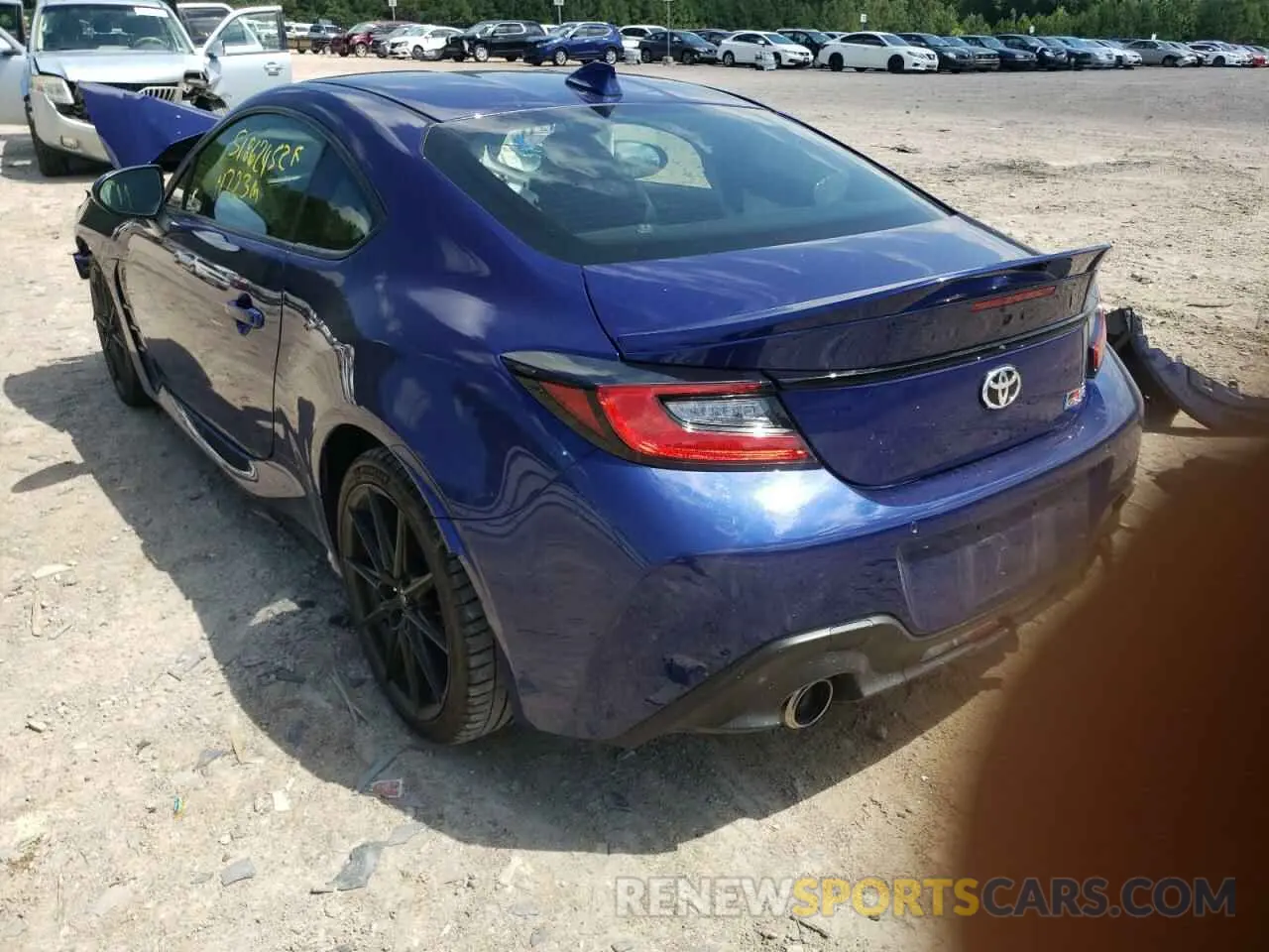 3 Photograph of a damaged car JF1ZNBF13N8750091 TOYOTA GR 86 PREM 2022
