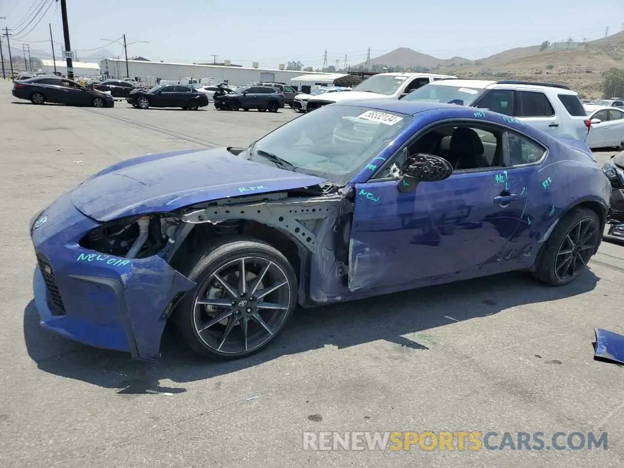 1 Photograph of a damaged car JF1ZNBF13N8758546 TOYOTA GR 86 PREM 2022