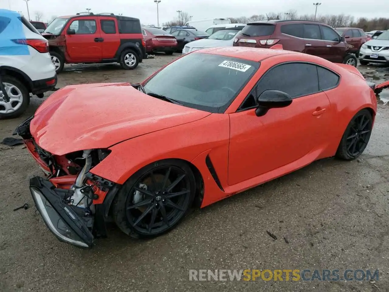 1 Фотография поврежденного автомобиля JF1ZNBE18P9761148 TOYOTA GR 86 PREM 2023