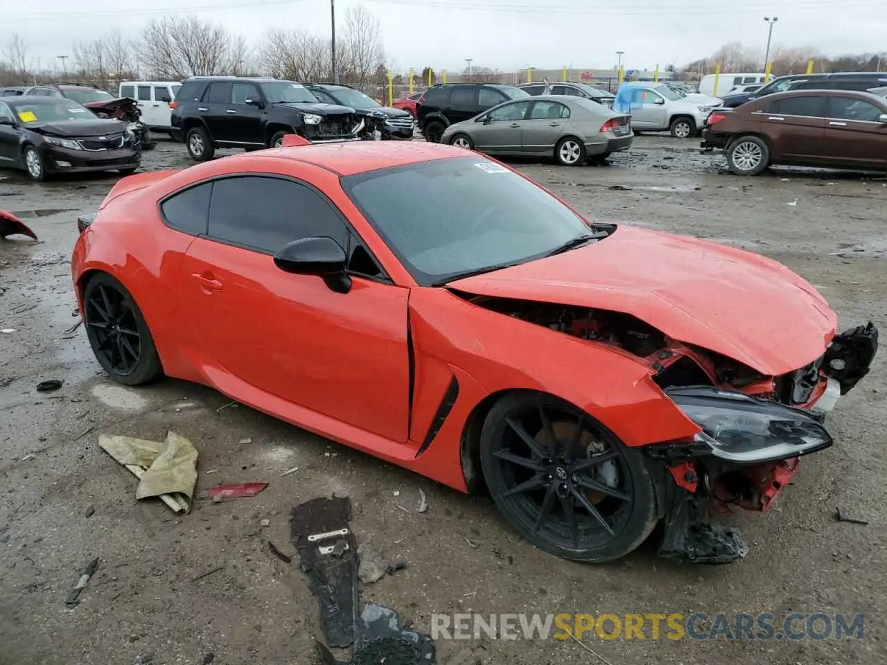 4 Фотография поврежденного автомобиля JF1ZNBE18P9761148 TOYOTA GR 86 PREM 2023