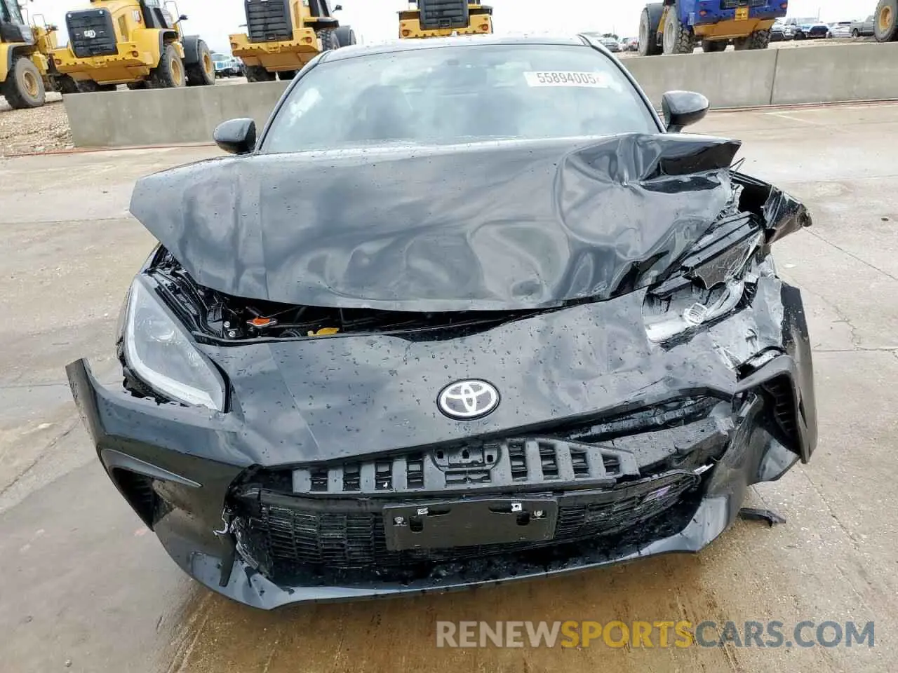 5 Photograph of a damaged car JF1ZNBE13R9758662 TOYOTA GR 86 PREM 2024