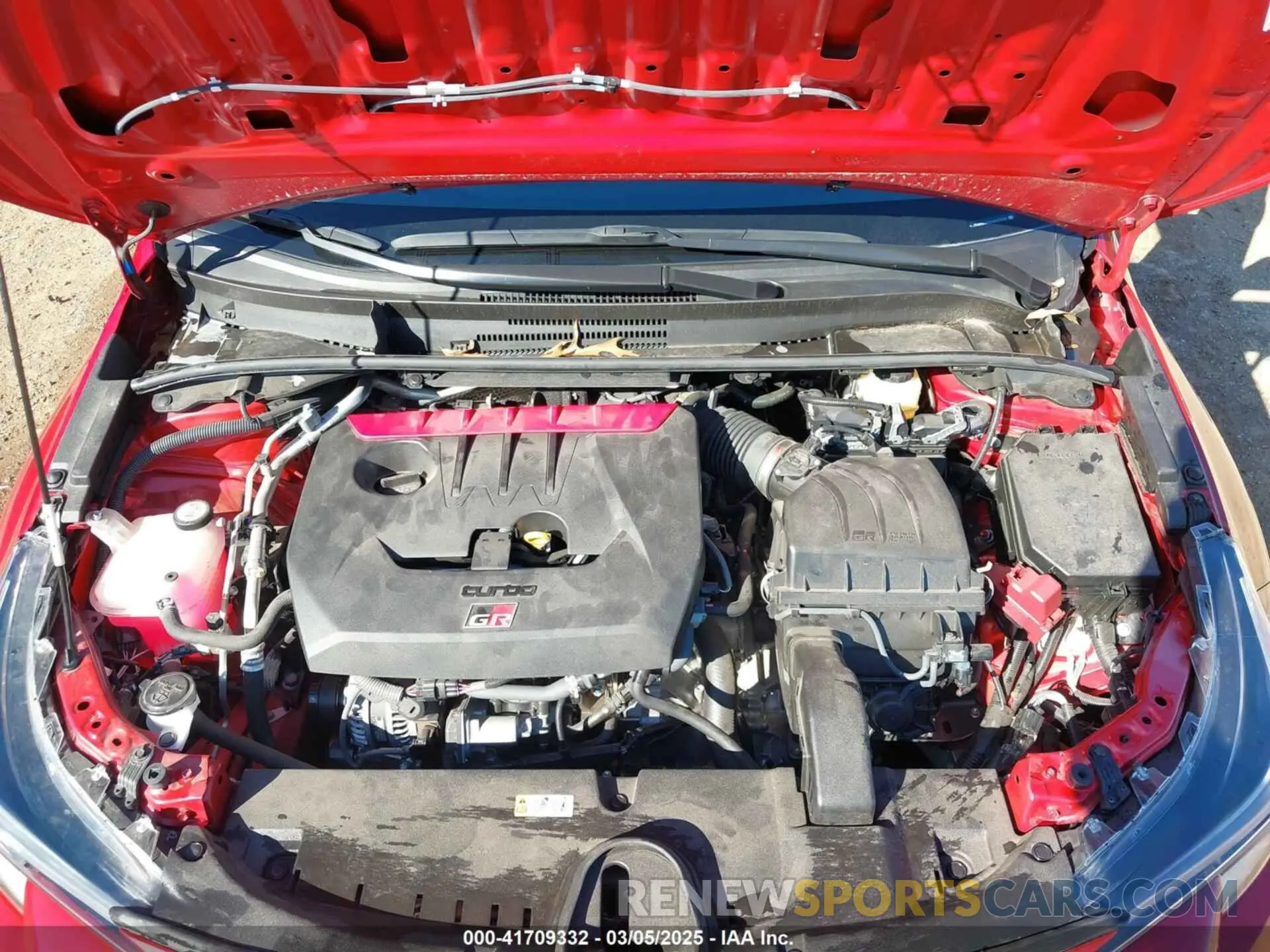 10 Фотография поврежденного автомобиля JTNABAAE0PA007089 TOYOTA GR COROLLA 2023