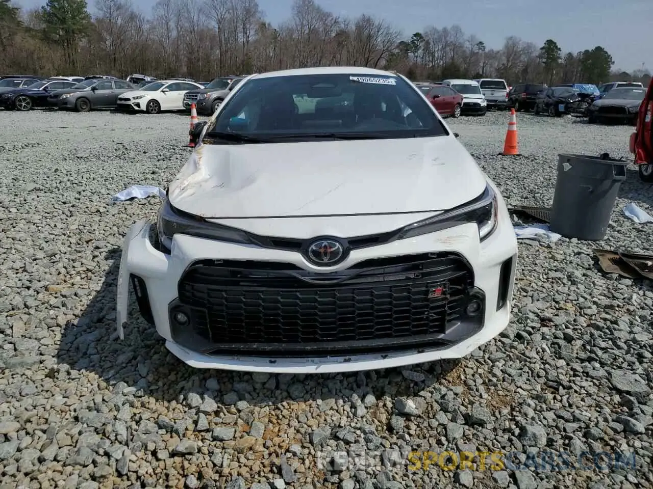 5 Photograph of a damaged car JTNABAAE4PA001988 TOYOTA GR COROLLA 2023