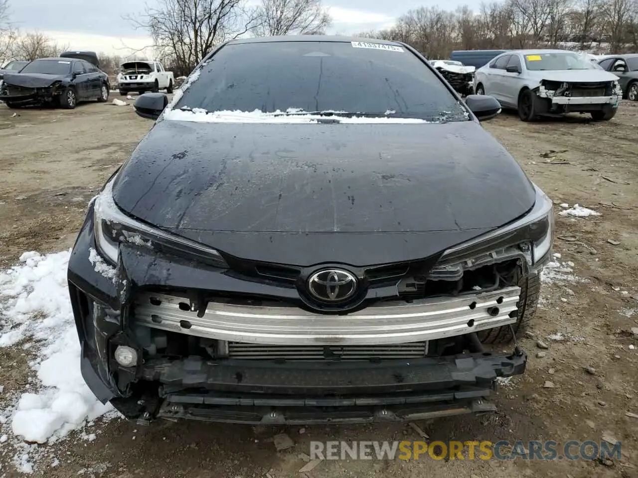 5 Photograph of a damaged car JTNABAAE6PA006156 TOYOTA GR COROLLA 2023