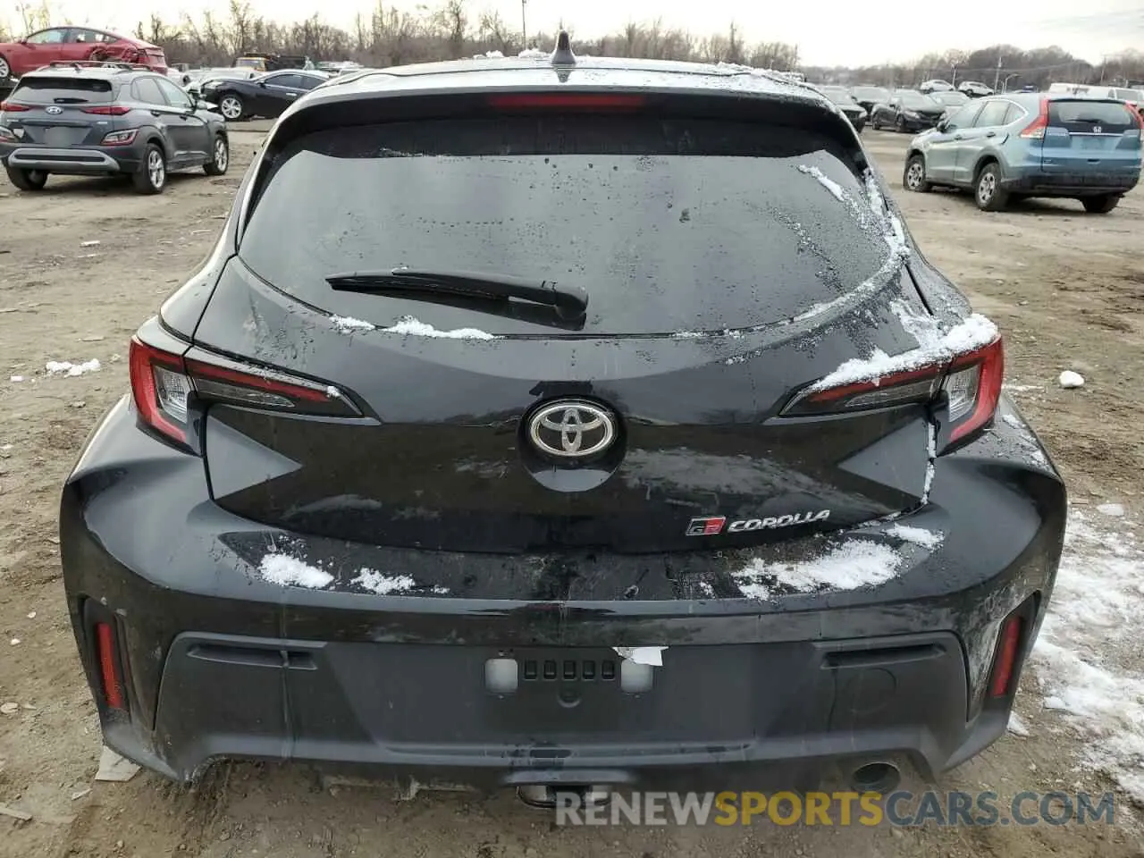 6 Photograph of a damaged car JTNABAAE6PA006156 TOYOTA GR COROLLA 2023