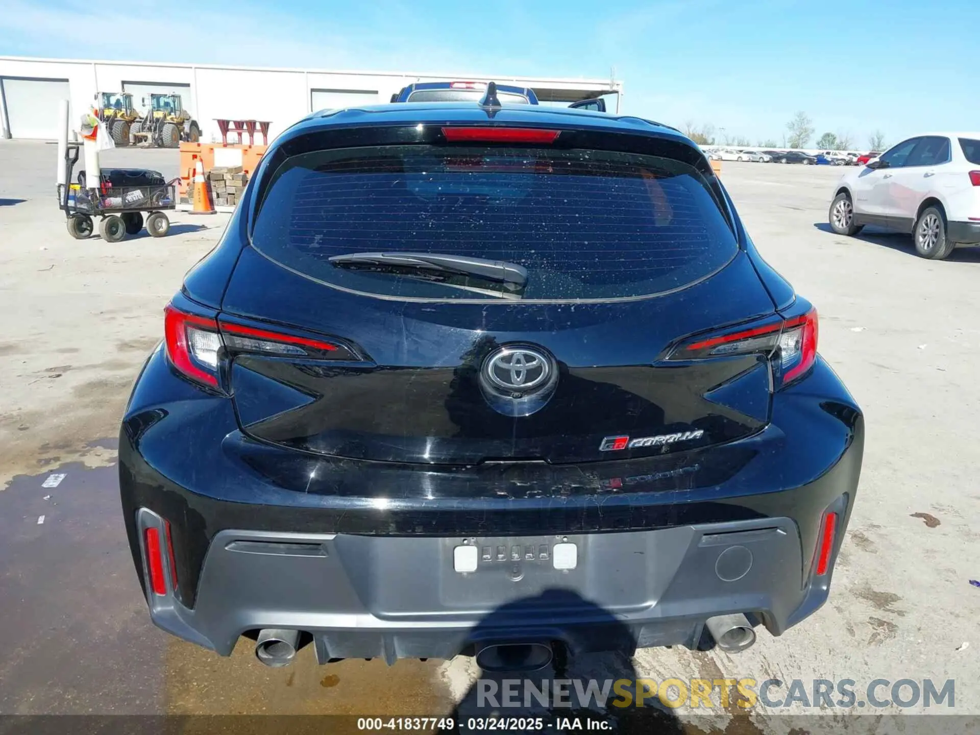 17 Photograph of a damaged car JTNABAAE8PA006823 TOYOTA GR COROLLA 2023