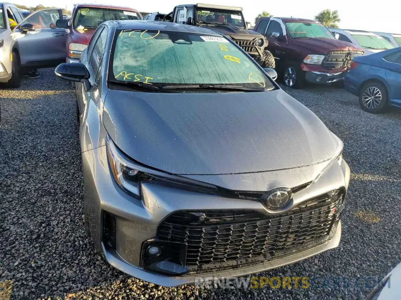 5 Photograph of a damaged car JTNABAAE3RA013052 TOYOTA GR COROLLA 2024