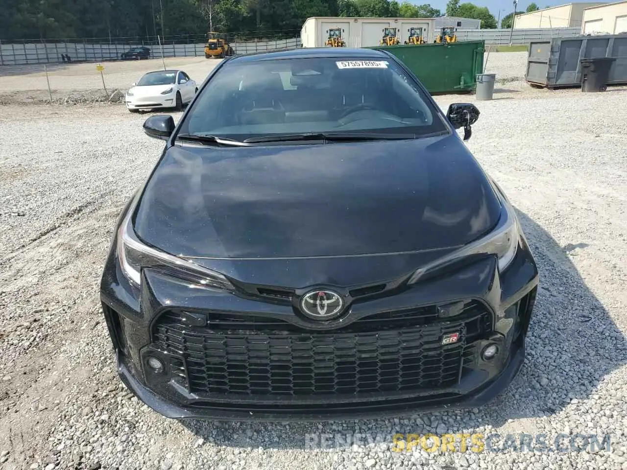 5 Photograph of a damaged car JTNABAAE4RA013576 TOYOTA GR COROLLA 2024