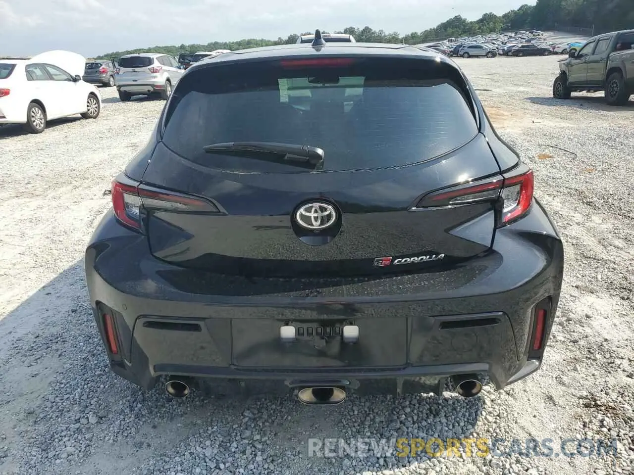 6 Photograph of a damaged car JTNABAAE4RA013576 TOYOTA GR COROLLA 2024