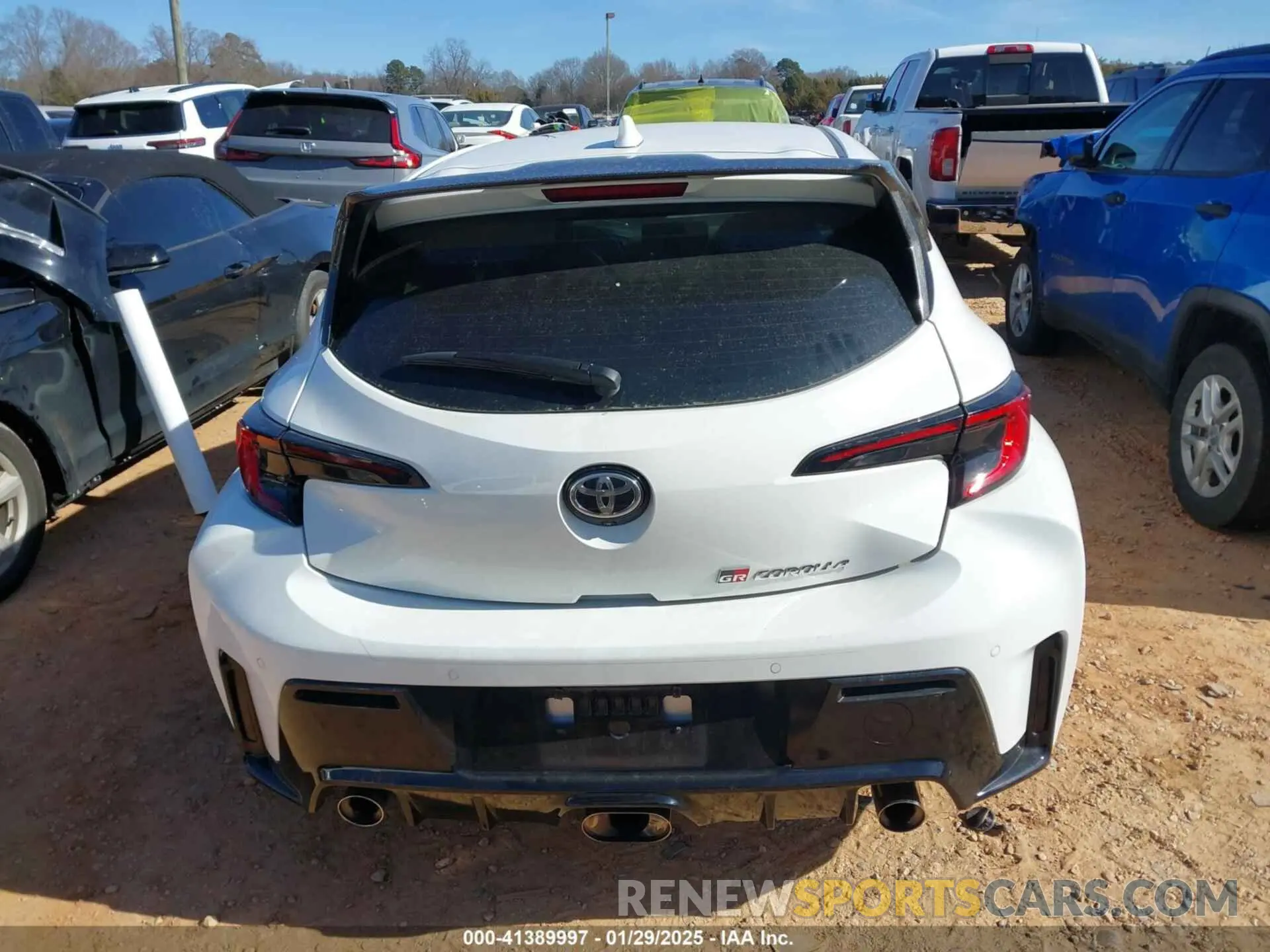16 Photograph of a damaged car JTNABAAE5RA011139 TOYOTA GR COROLLA 2024