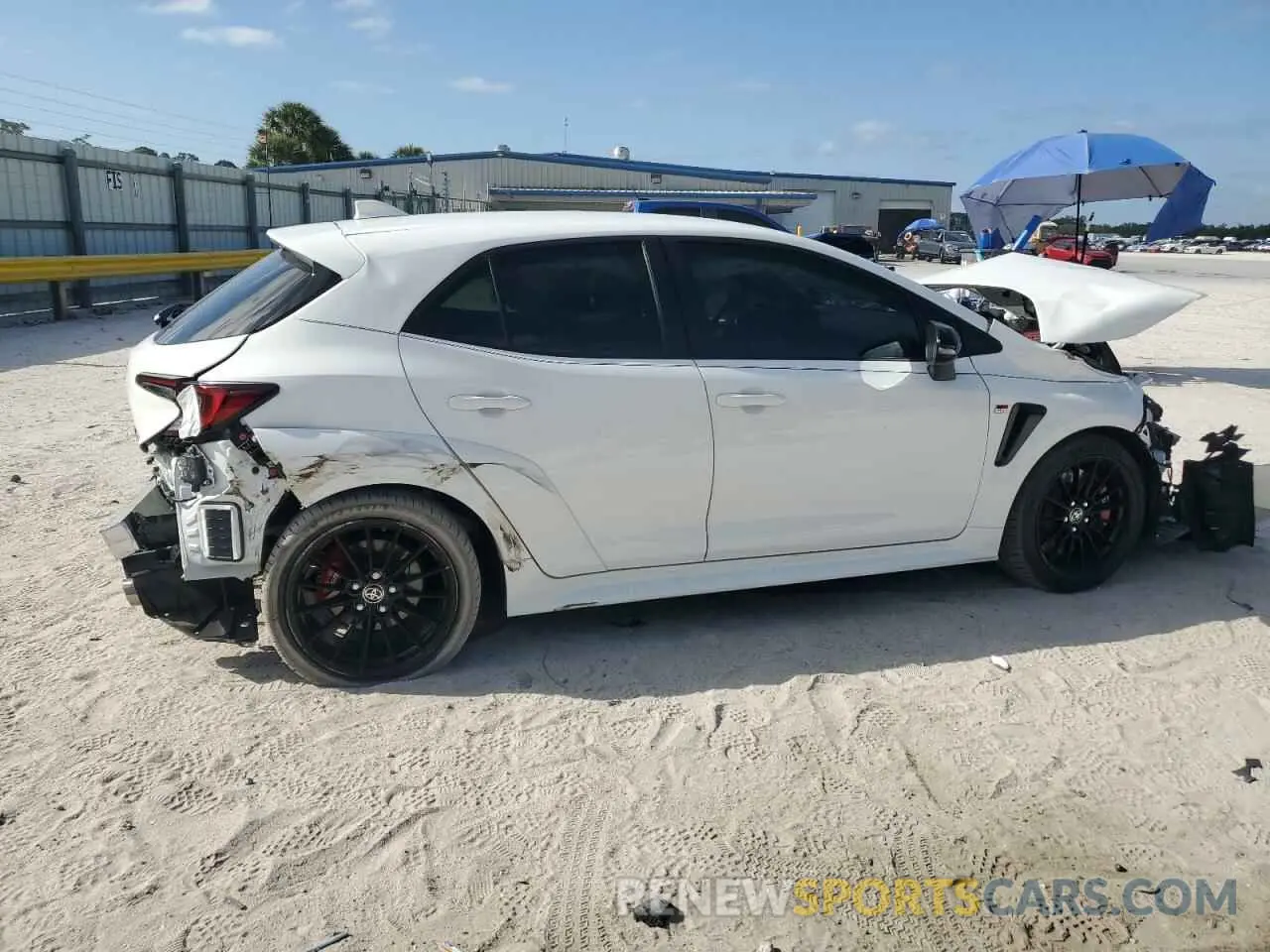 3 Photograph of a damaged car JTNABAAE6RA015801 TOYOTA GR COROLLA 2024