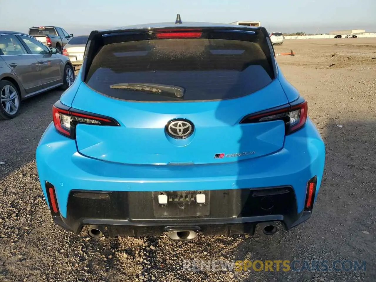 6 Фотография поврежденного автомобиля JTNABAAEXRA013520 TOYOTA GR COROLLA 2024
