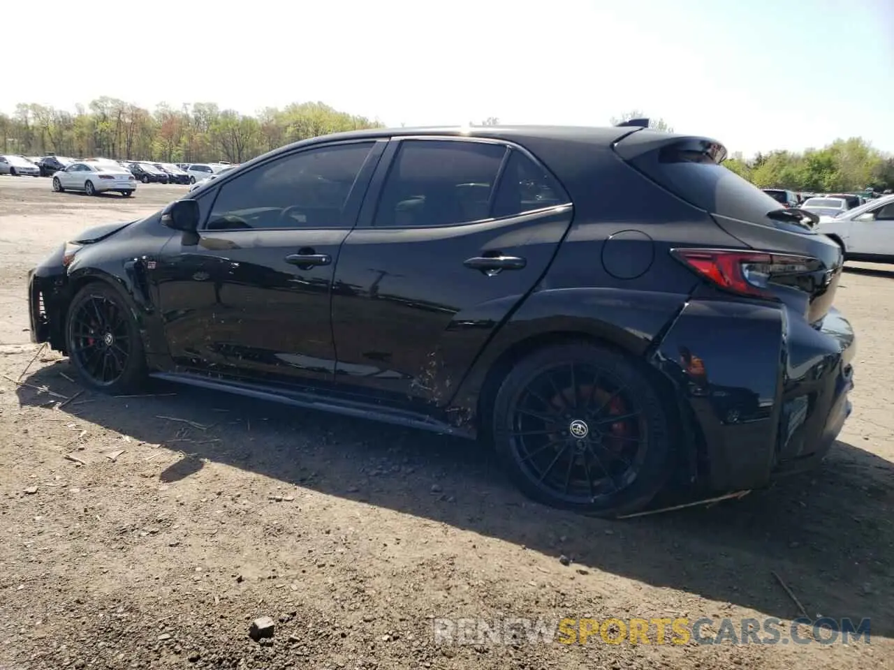 2 Photograph of a damaged car JTNABAAE4SA017617 TOYOTA GR COROLLA 2025